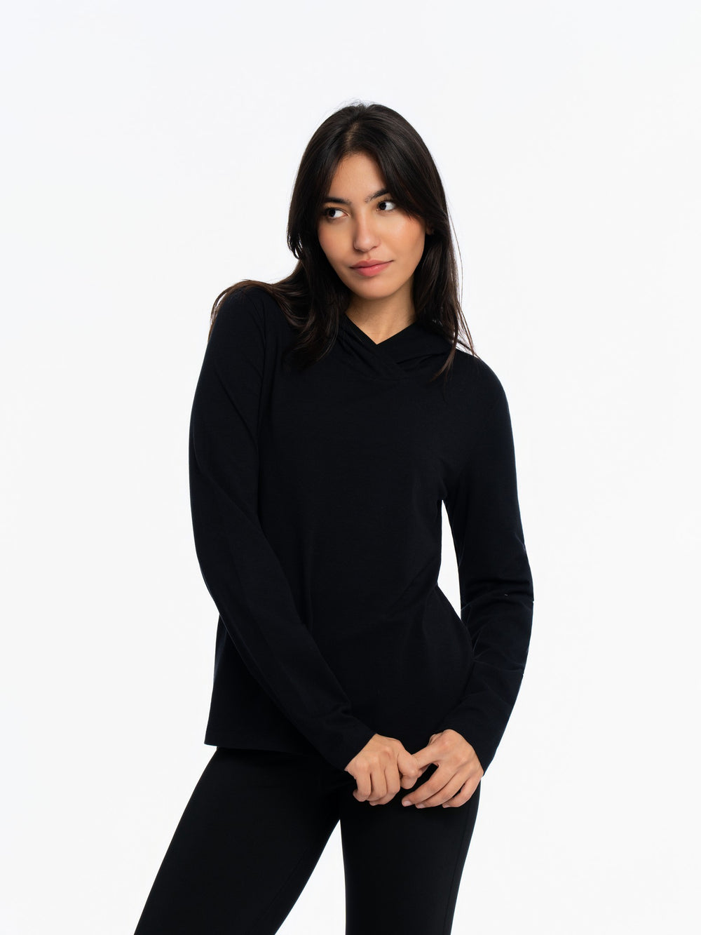 Hooded Top - SEASONAL BLACK
