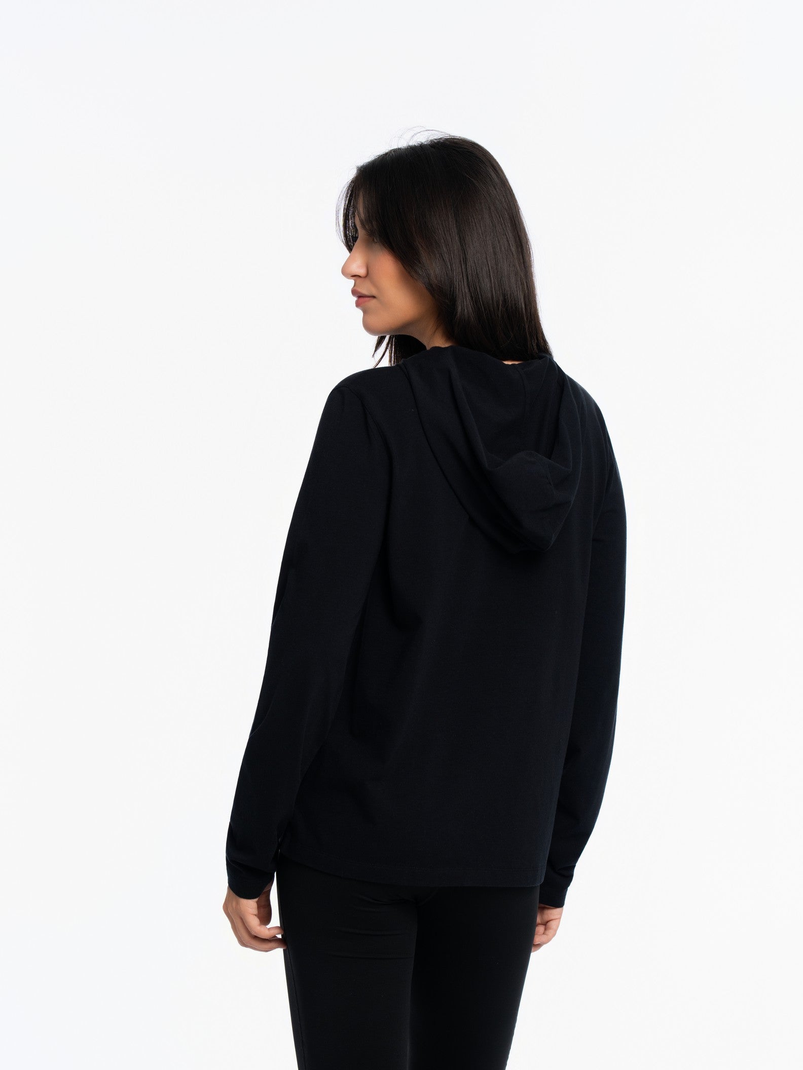 Hooded Top - SEASONAL BLACK
