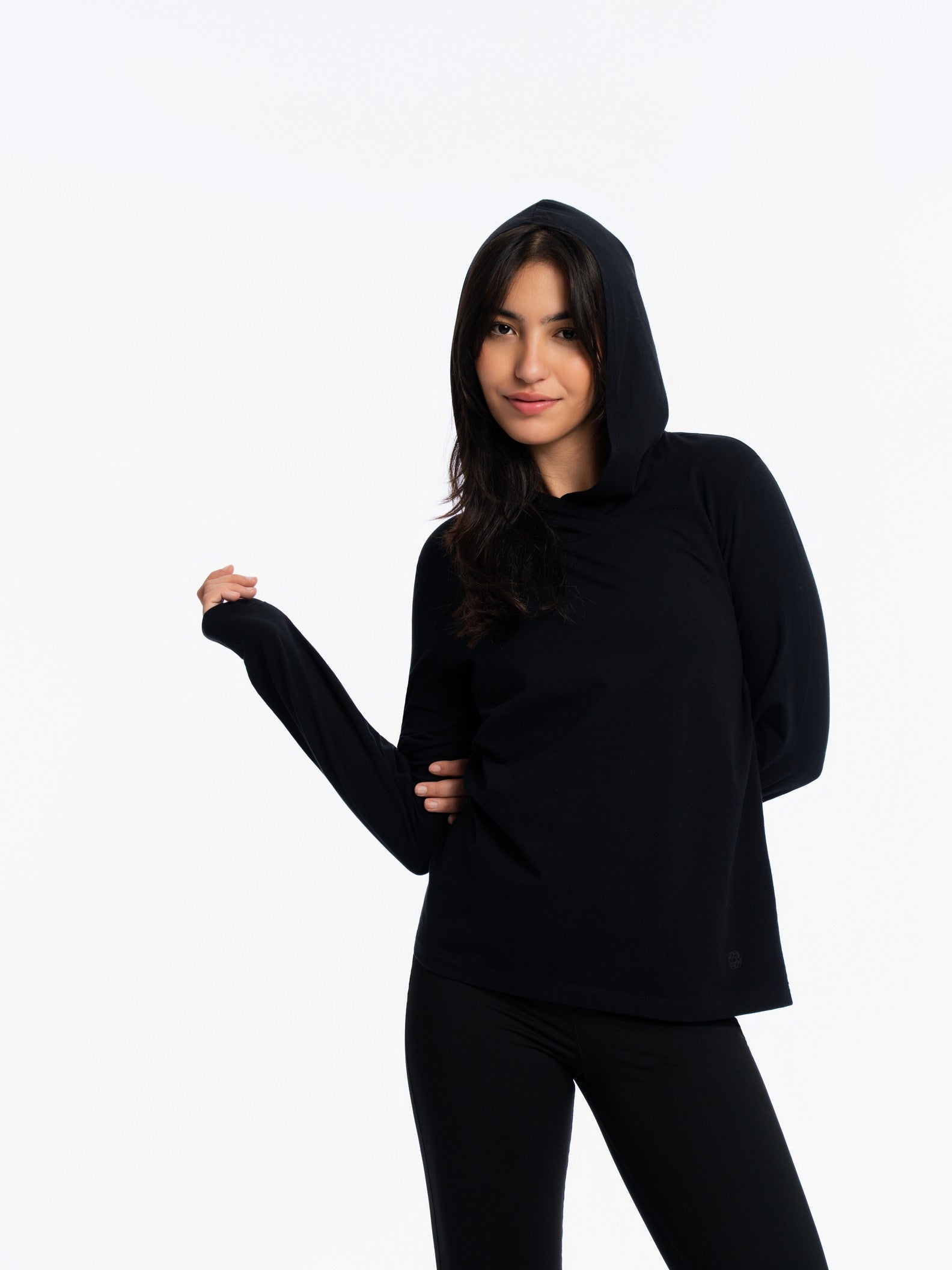 Hooded Top - SEASONAL BLACK