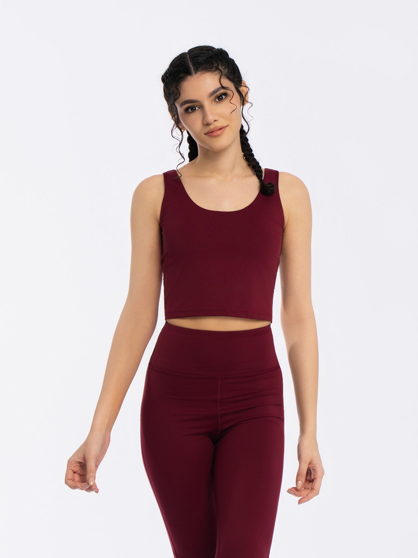 Freestyle Bra - CORE GRAPE RED