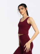 Freestyle Bra - CORE GRAPE RED