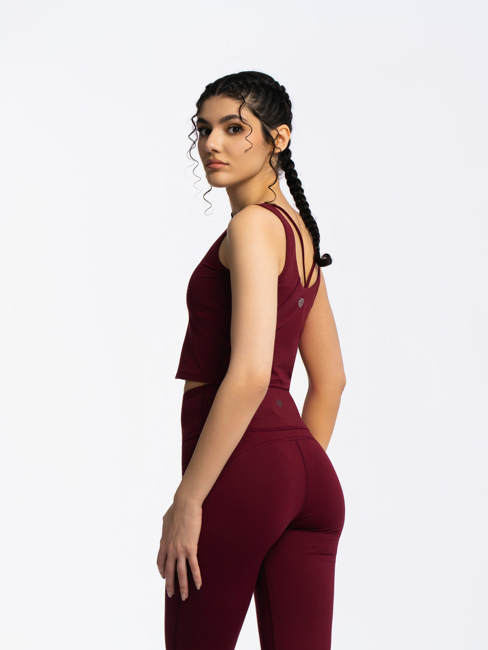 Freestyle Bra - CORE GRAPE RED