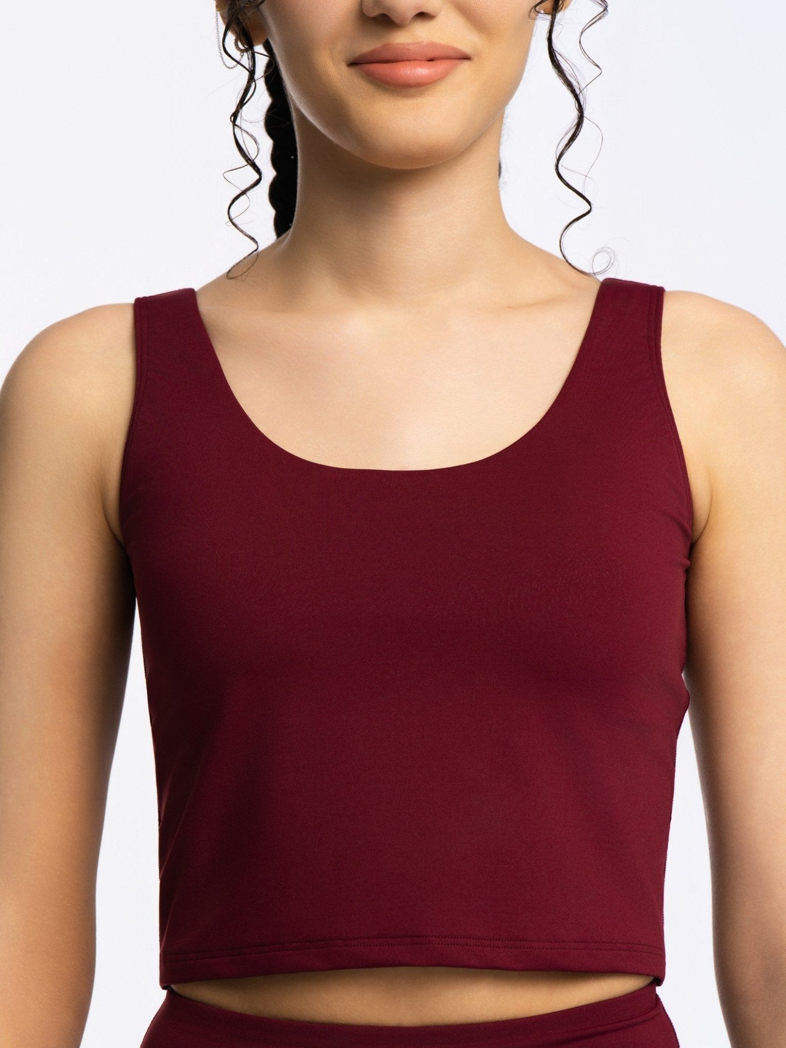 Freestyle Bra - CORE GRAPE RED