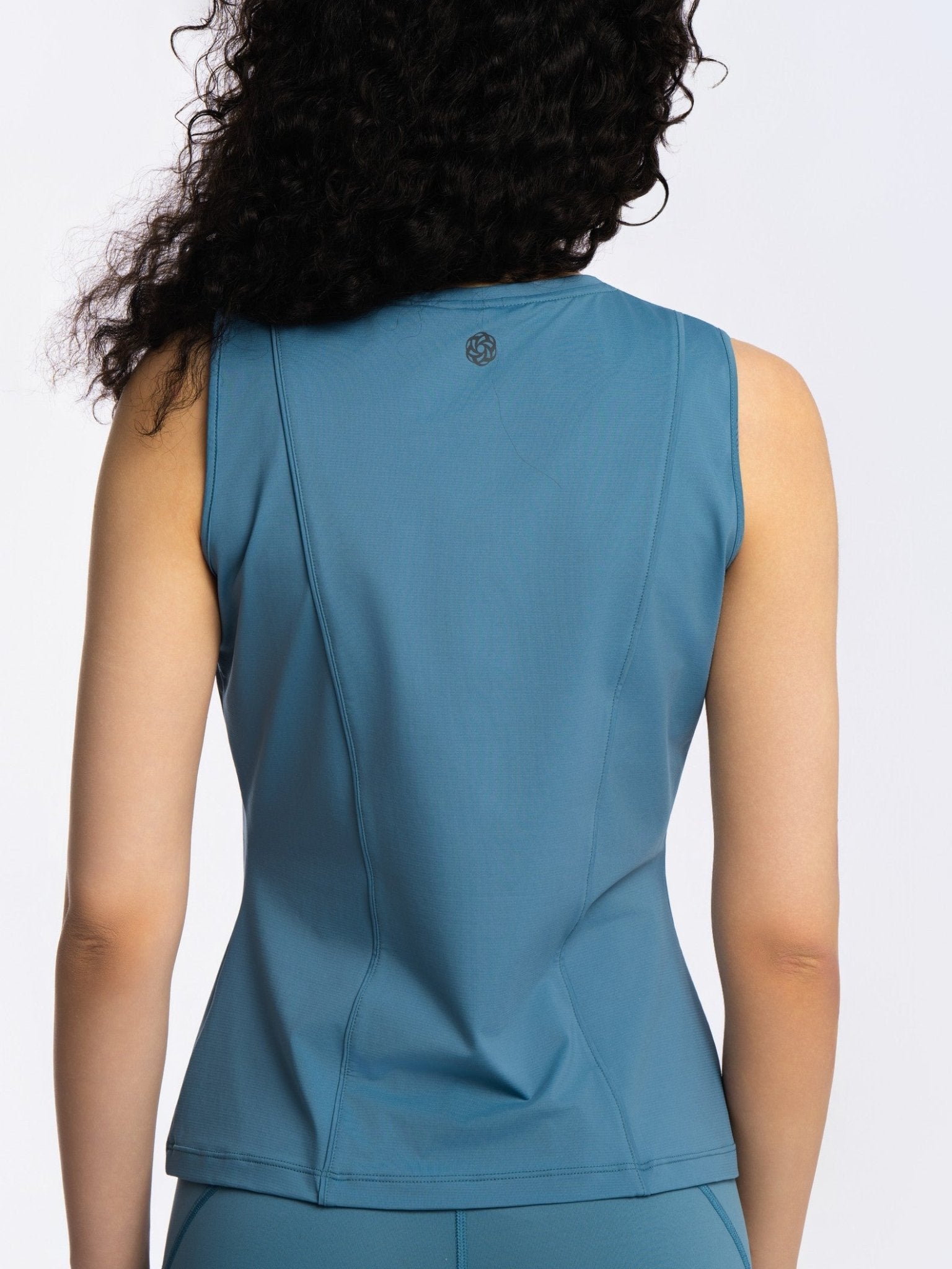 Active Sleeveless Top - BLUE STONE