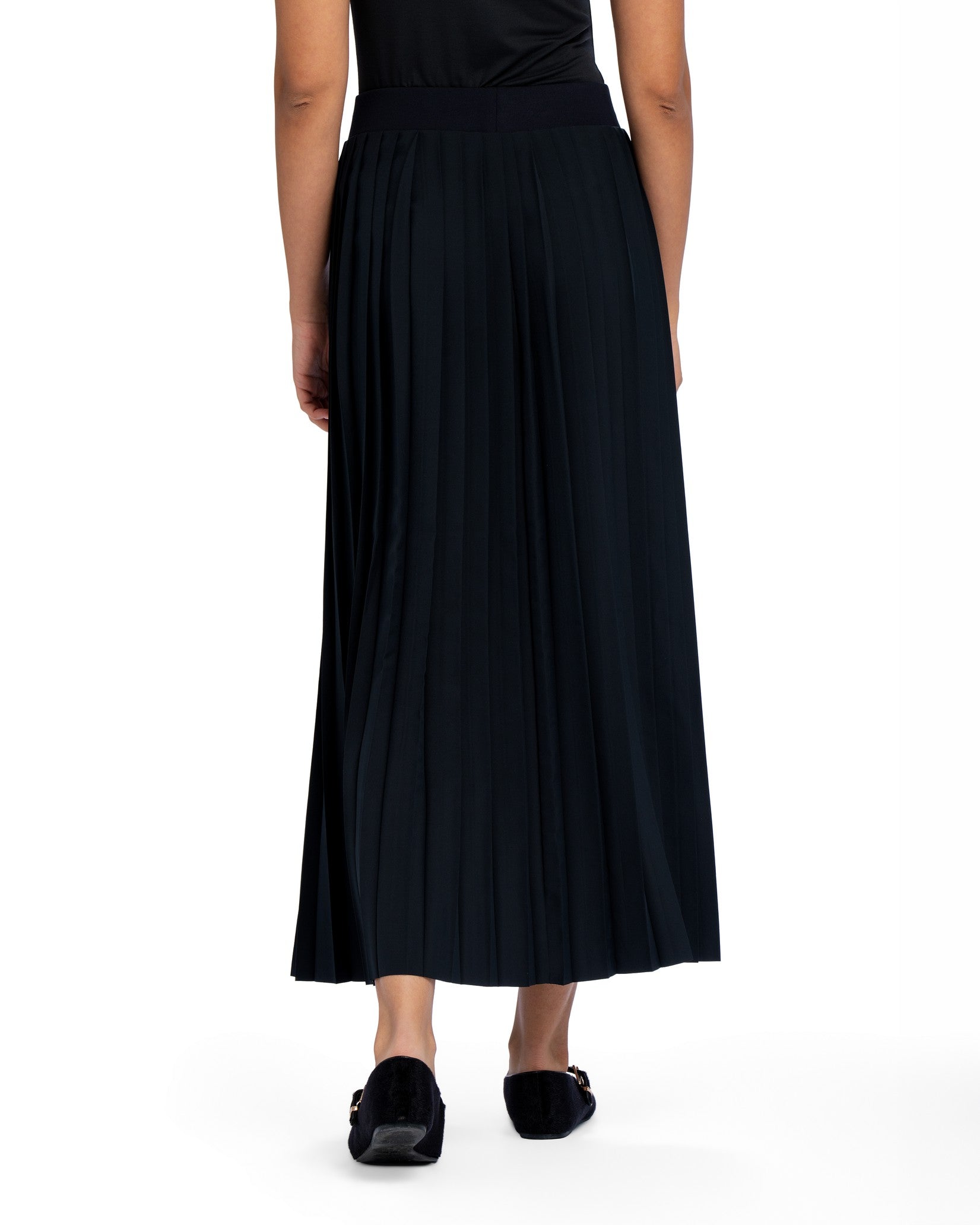 Pleated Skirt - SEASONAL BLACK