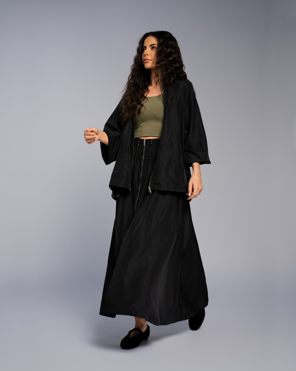 Parka Skirt - SEASONAL BLACK