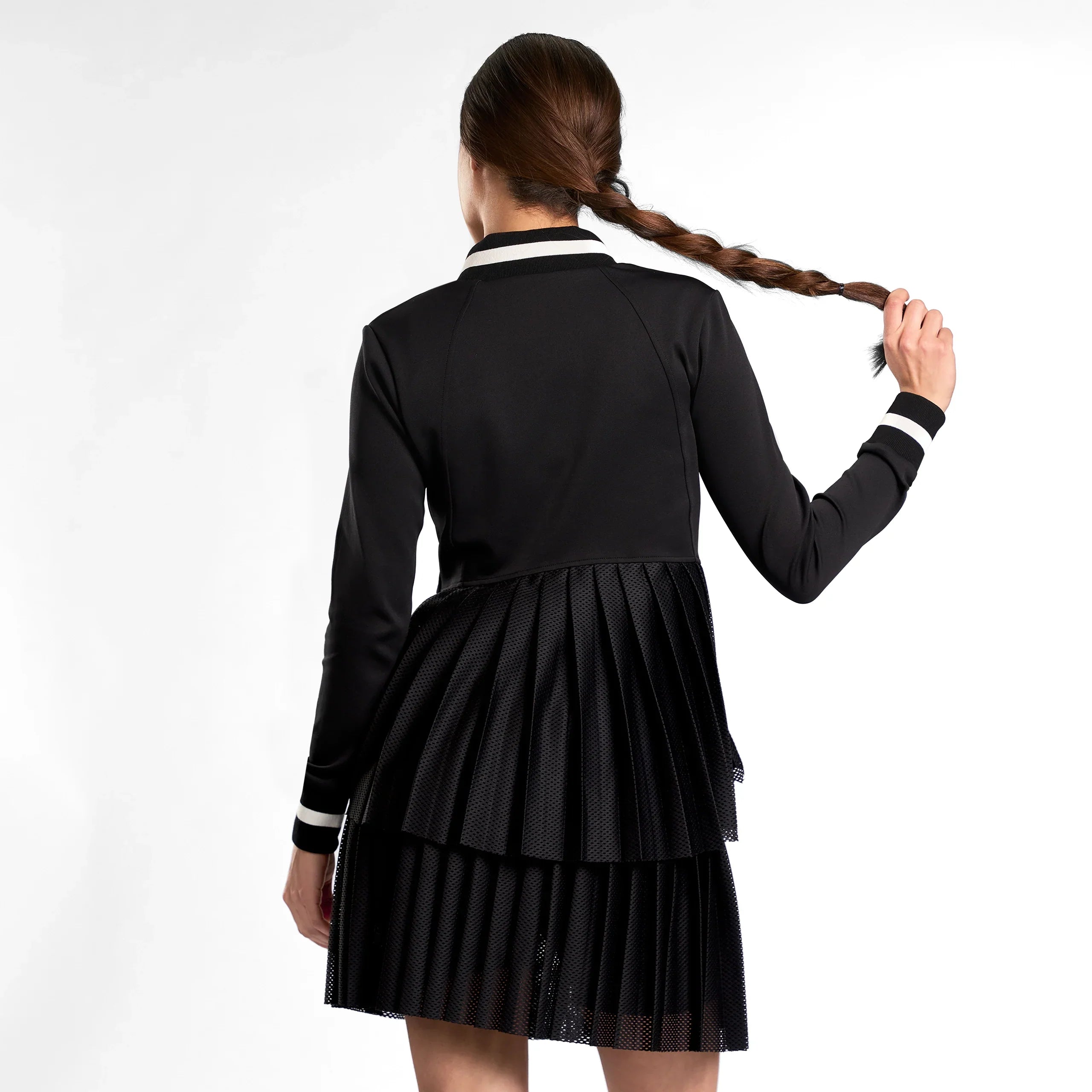 Active Pleat-Back Jacket - SEASONAL BLACK