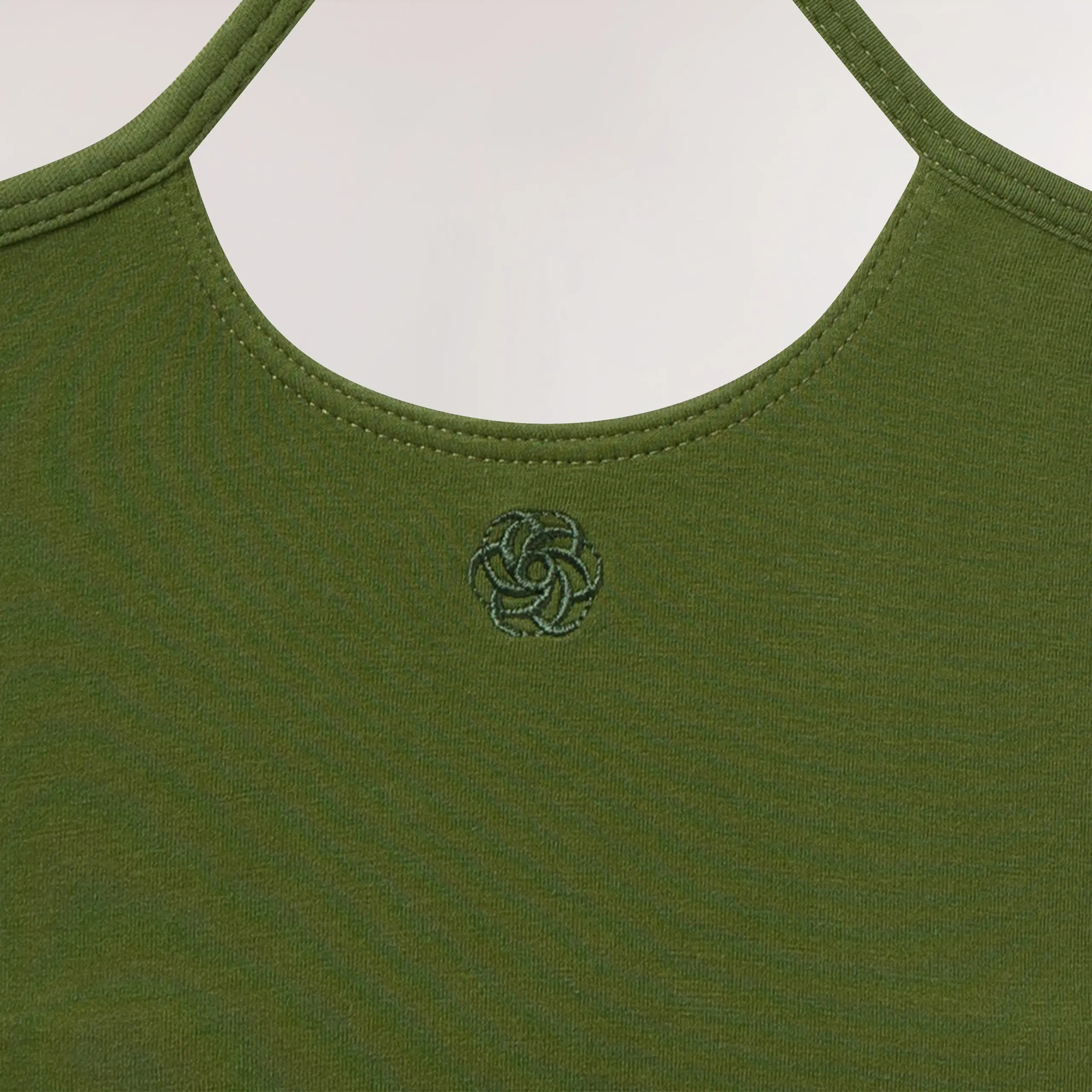 Walkabout Cropped Top - CORE DARK MUSK GREEN