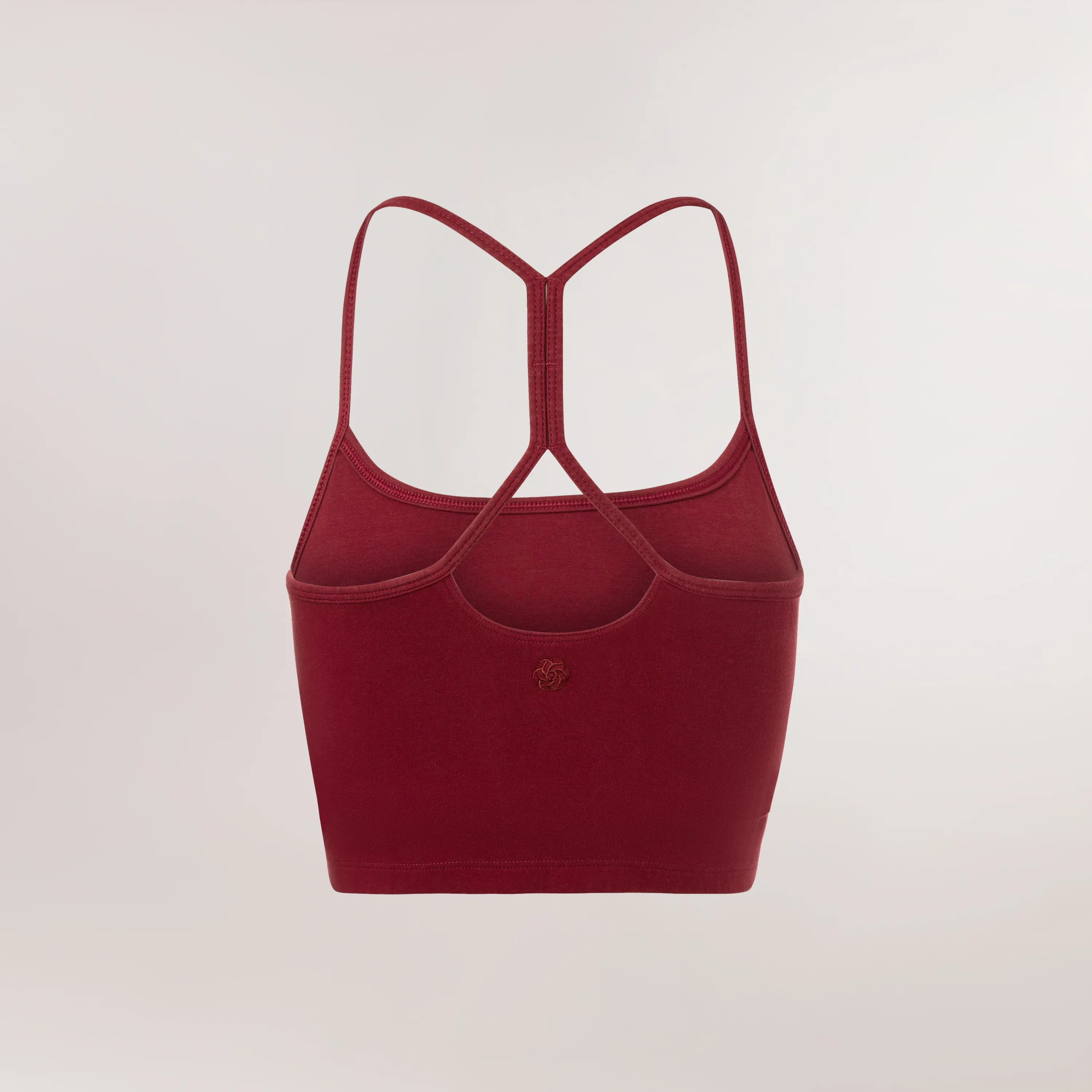 Walkabout Cropped Top - CORE GRAPE RED