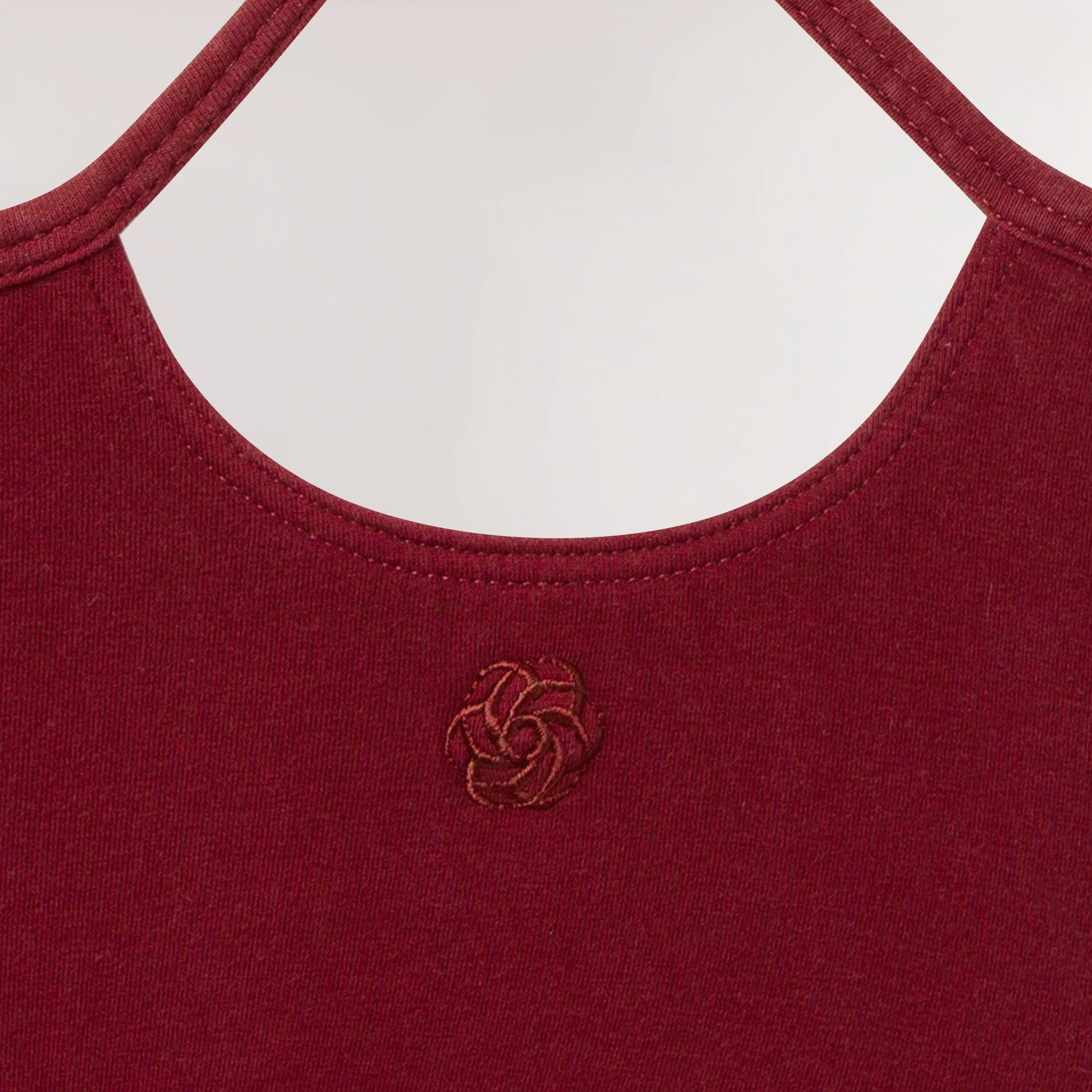 Walkabout Cropped Top - CORE GRAPE RED