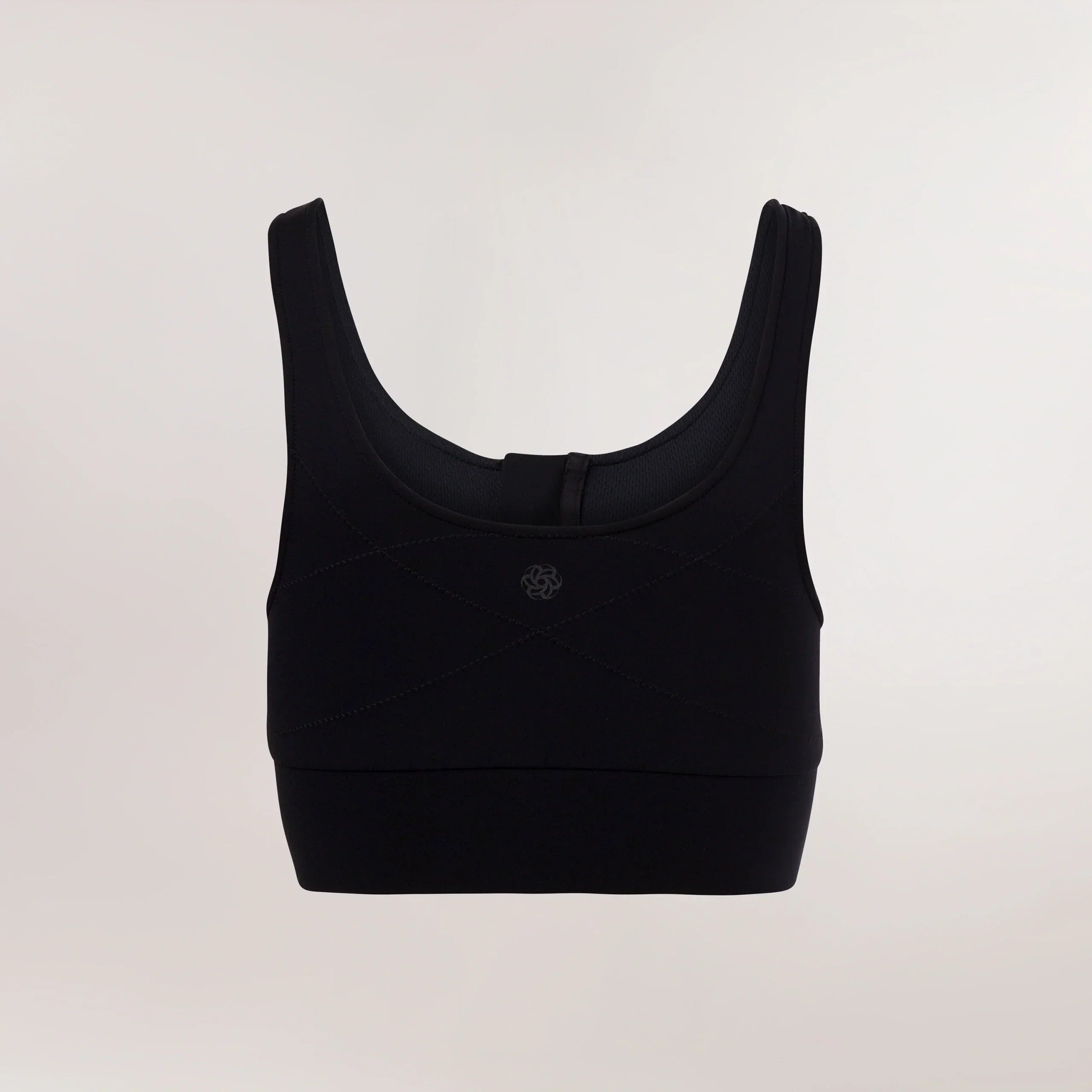 Sculpting Cropped Top - CORE BLACK