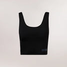 Freestyle cropped top in black, designed for activewear - كروب توب "فري ستايل" باللون الأسود، مصمم للملابس الرياضية