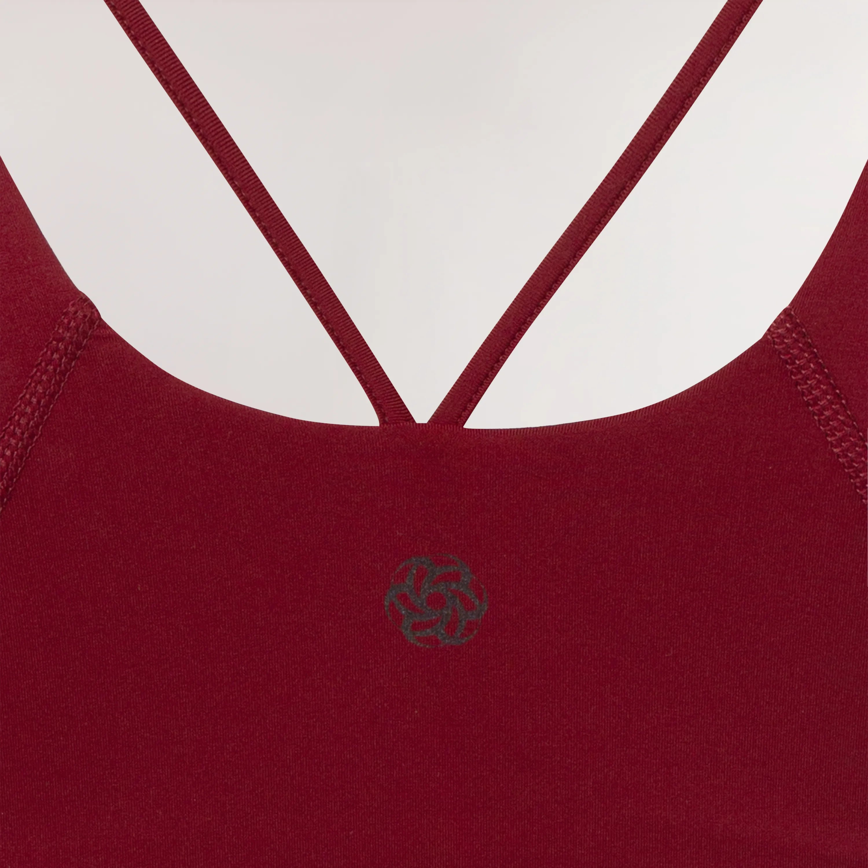 Freestyle Cropped Top - CORE GRAPE RED