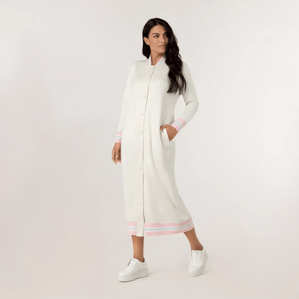 Maxi Bomber Jacket - SEASONAL BEIGE