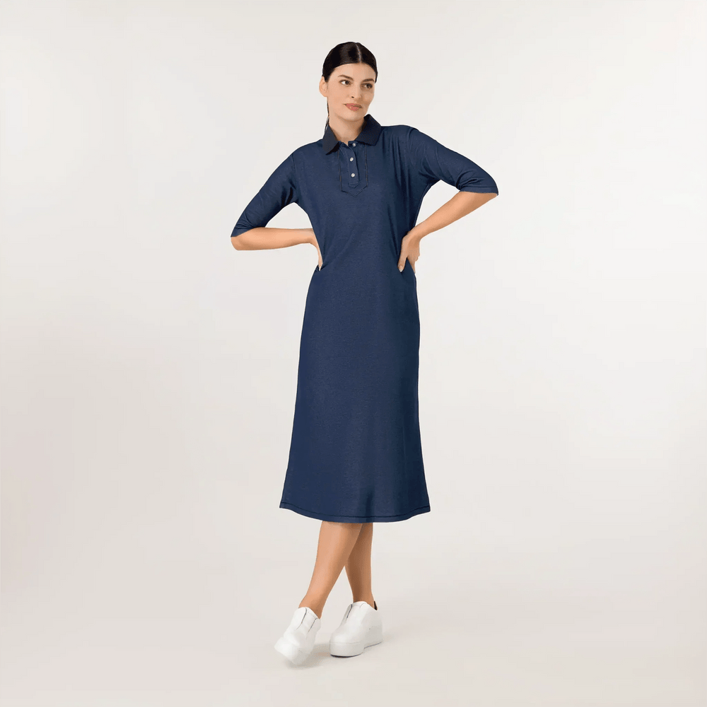 Polo Dress - SEASONAL NAVY