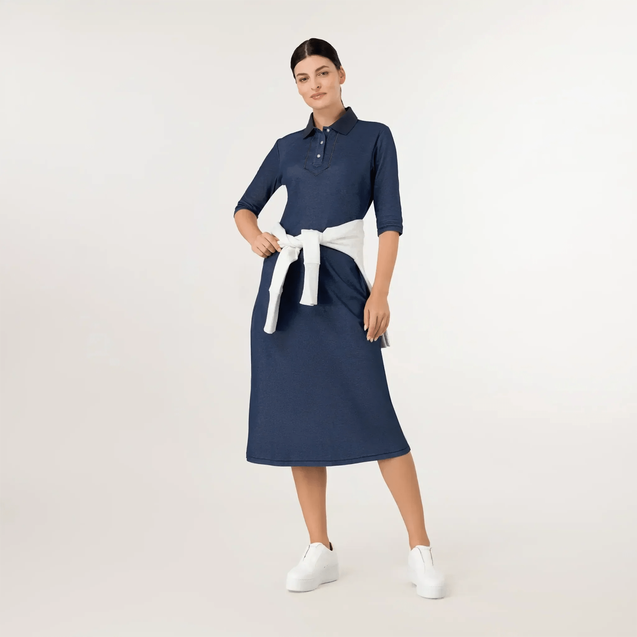 Polo Dress - SEASONAL NAVY