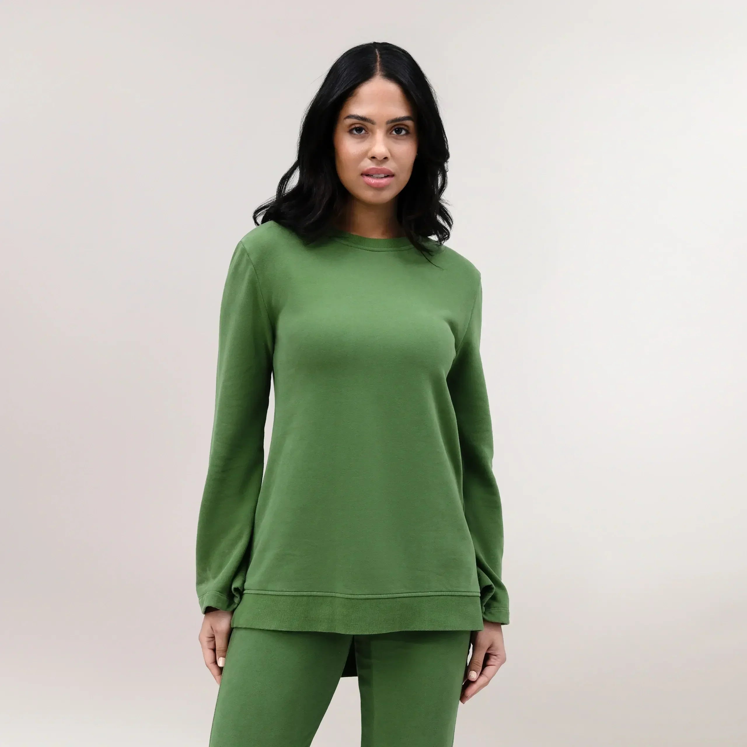 Good To Go Sweatshirt - CORE DARK MUSK GREEN