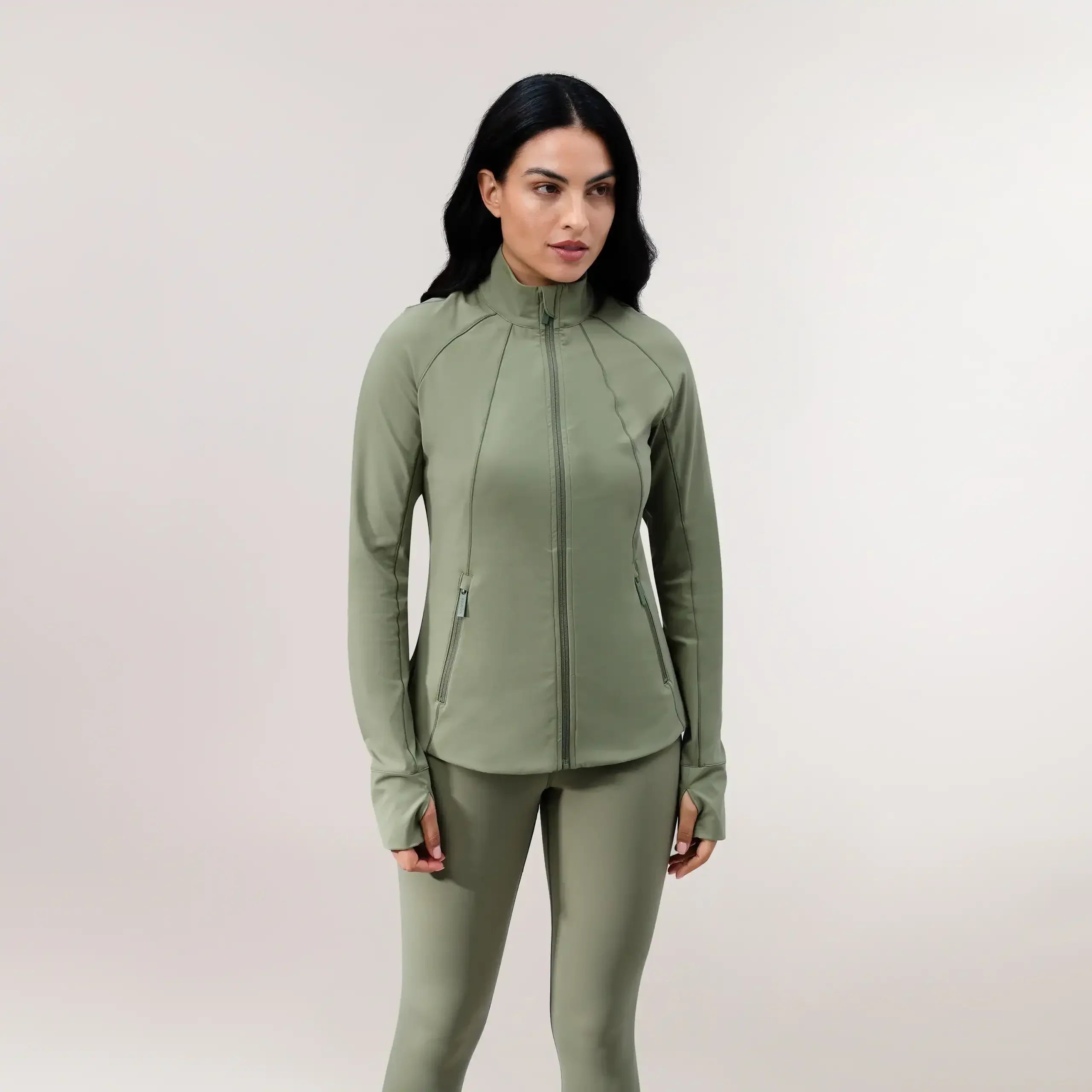 Sculpting Jacket - CORE MUSK GREEN