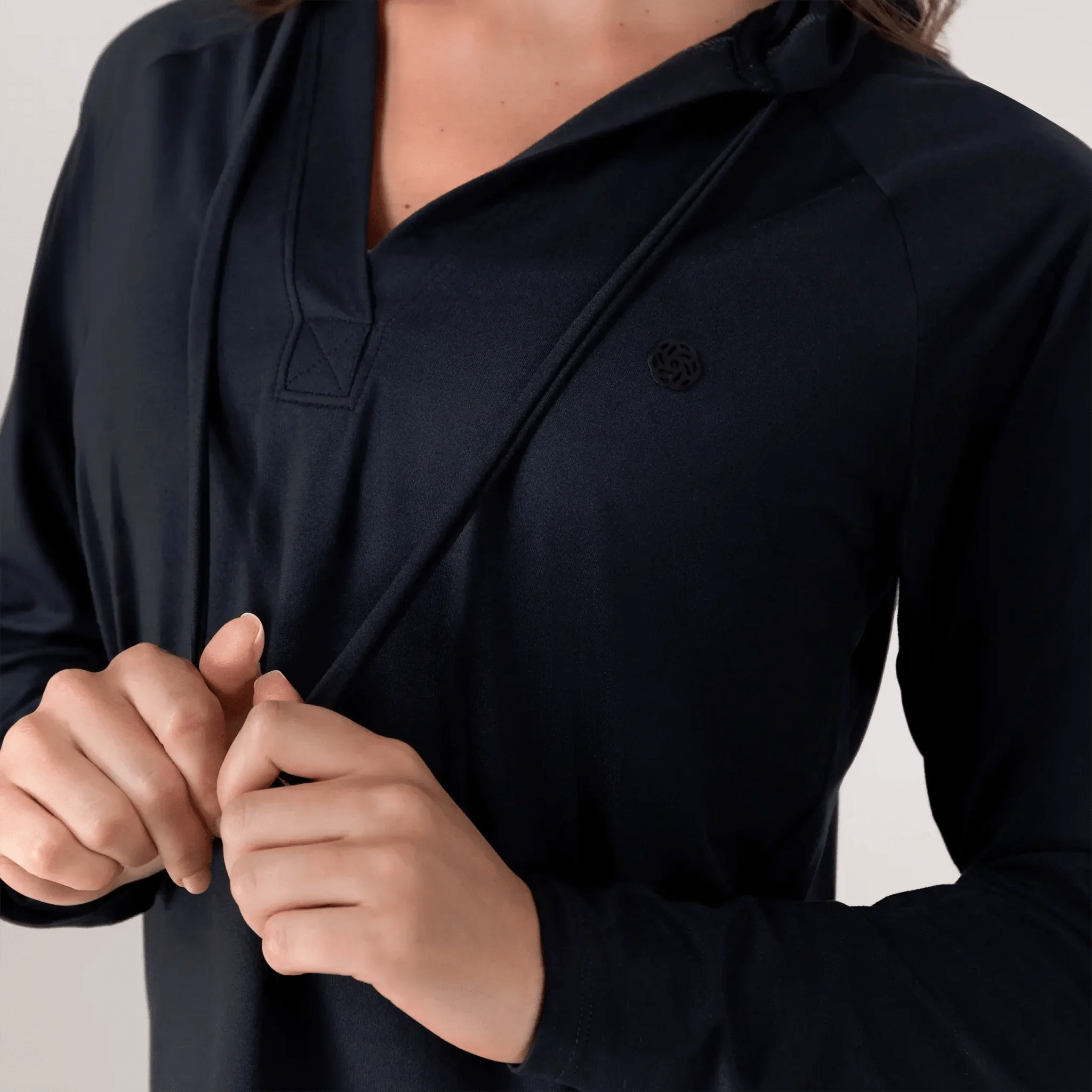 Inner Beat Dance Hoodie - KDF BLACK