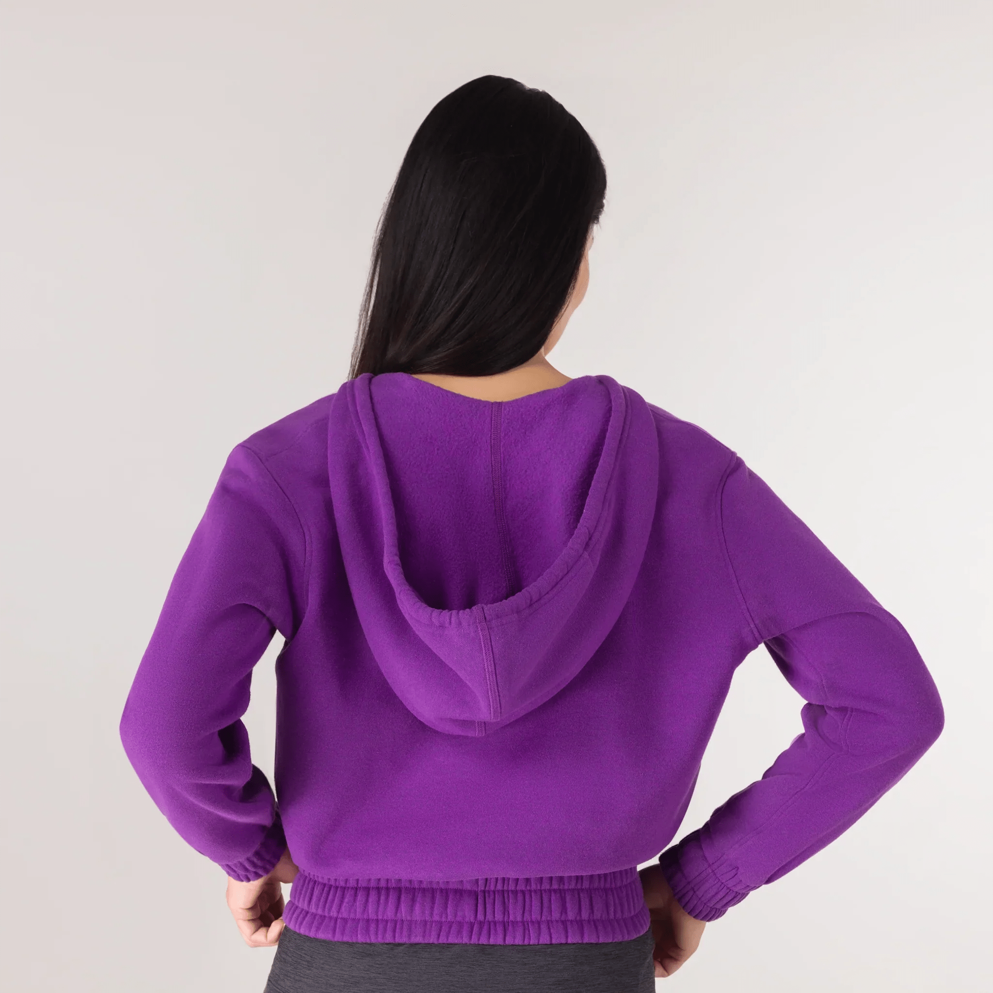 Flashback Wrap Top - KDF PURPLE