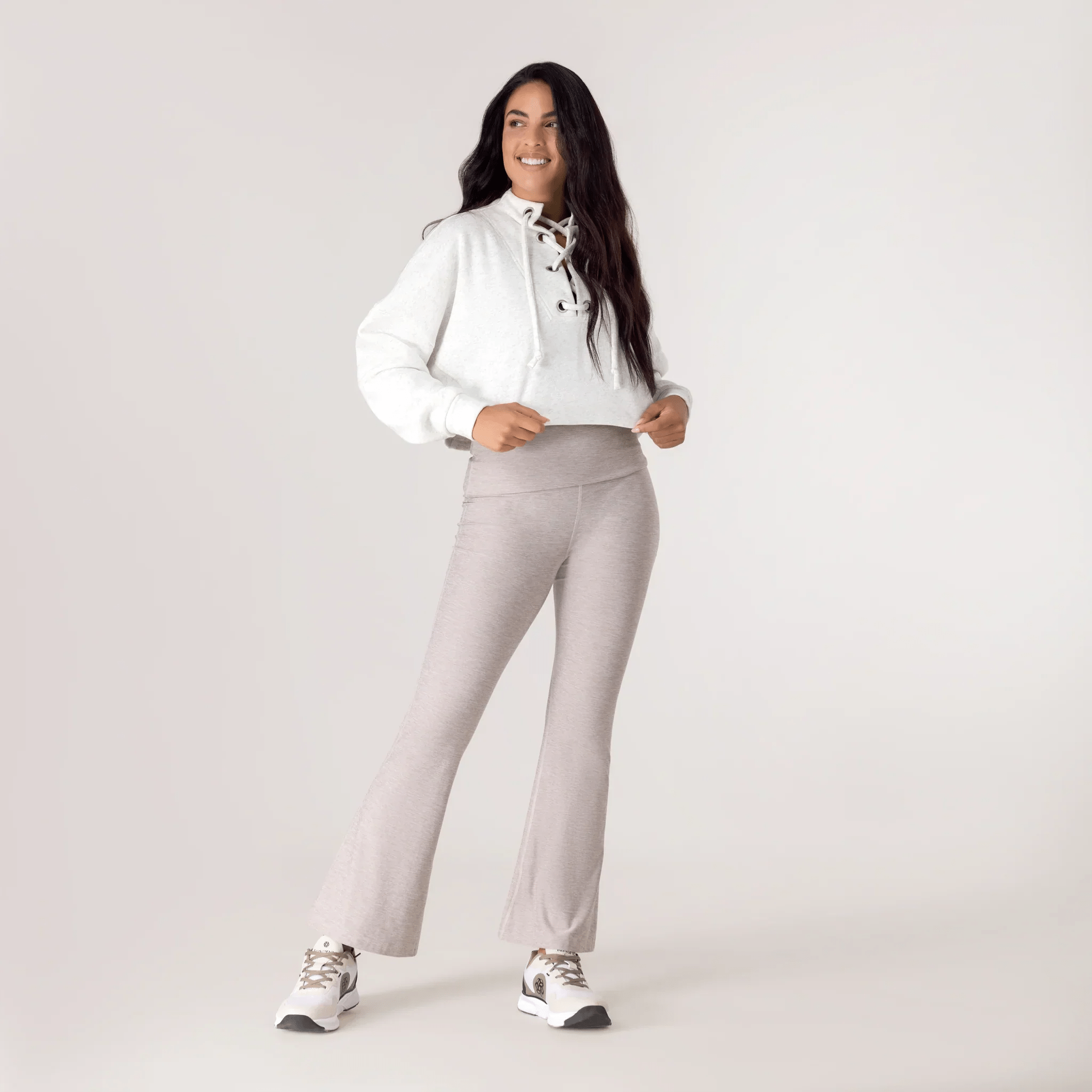 Flashback Dance Top - KDF HEATHER GREY