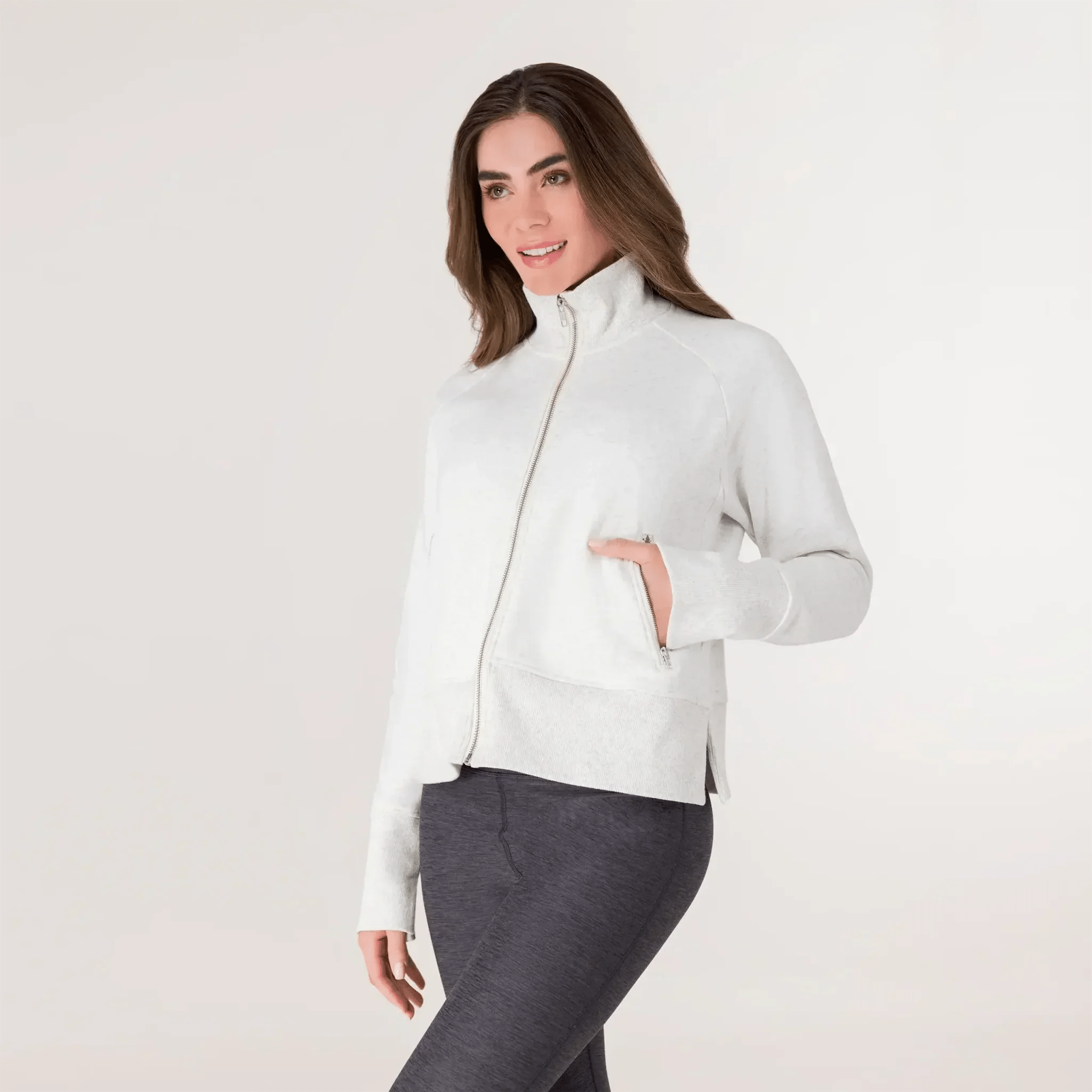 Flashback Jacket - KDF HEATHER GREY