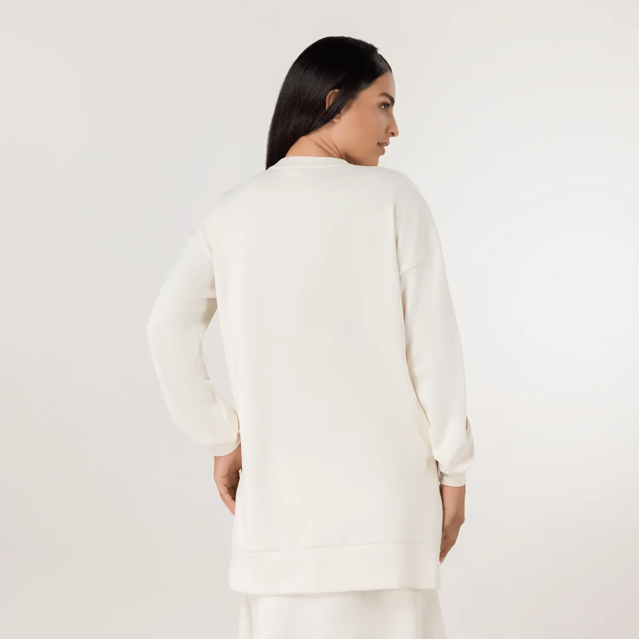 Soft Pullover Tunic - SEASONAL BEIGE