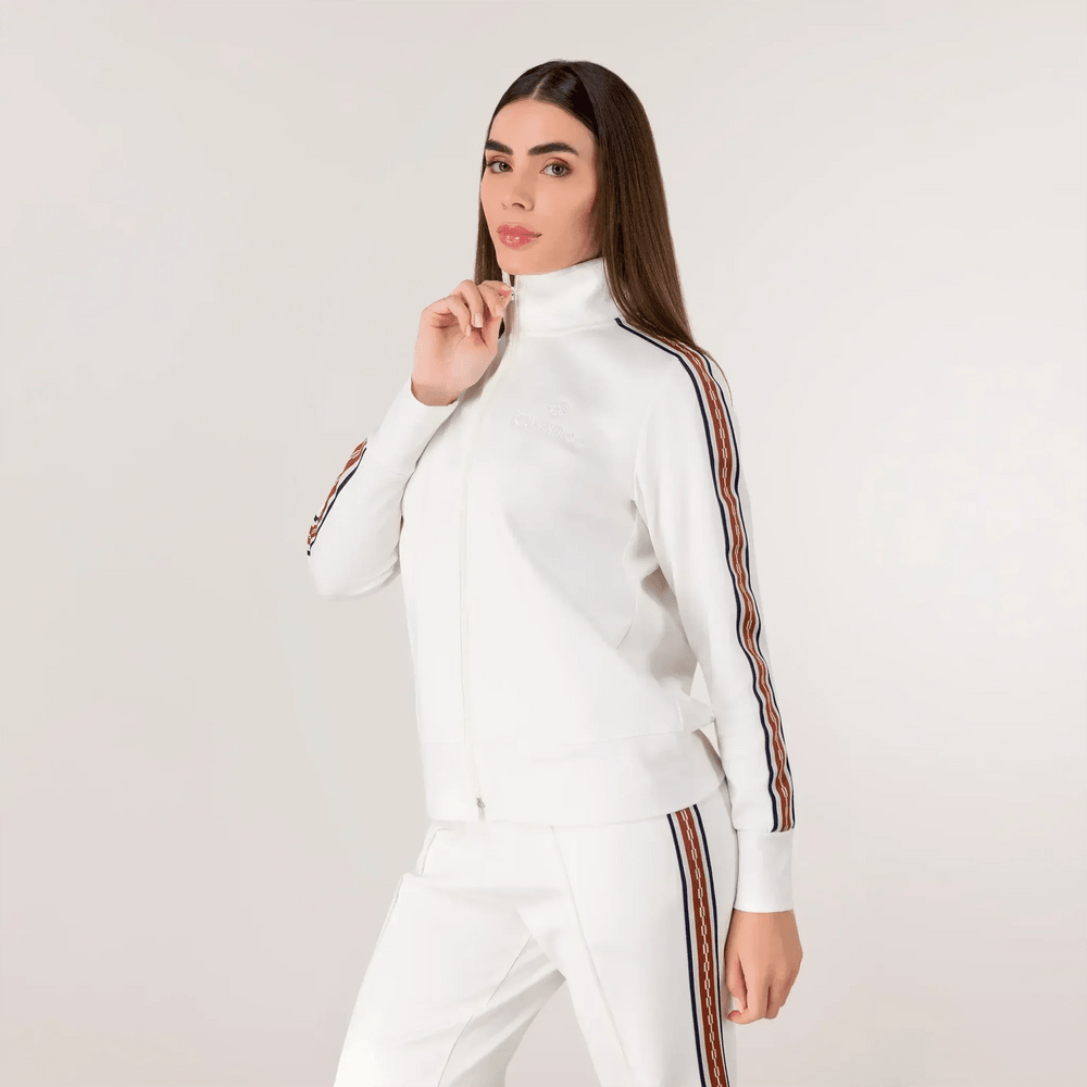 Kayanee Track Jacket - SEASONAL WHITE