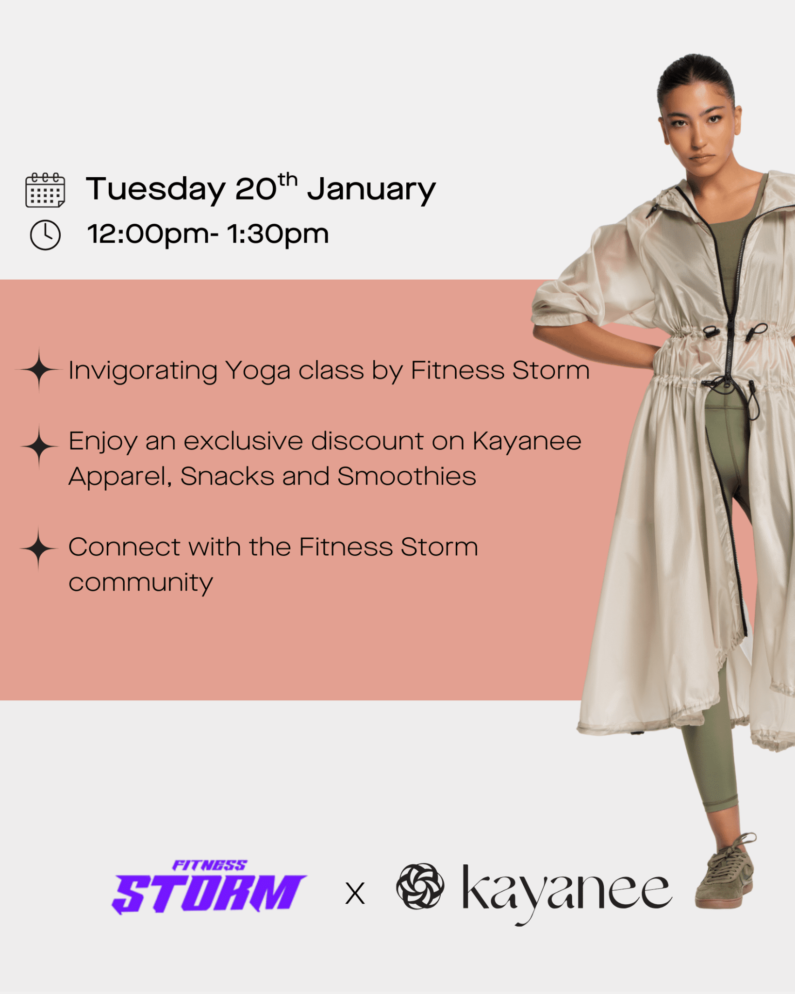 Kayanee X Fitness Storm