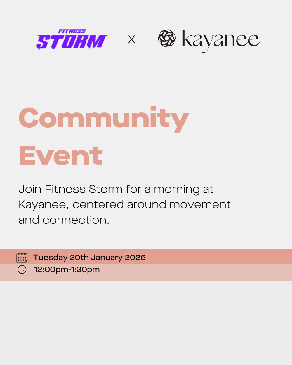 Kayanee X Fitness Storm
