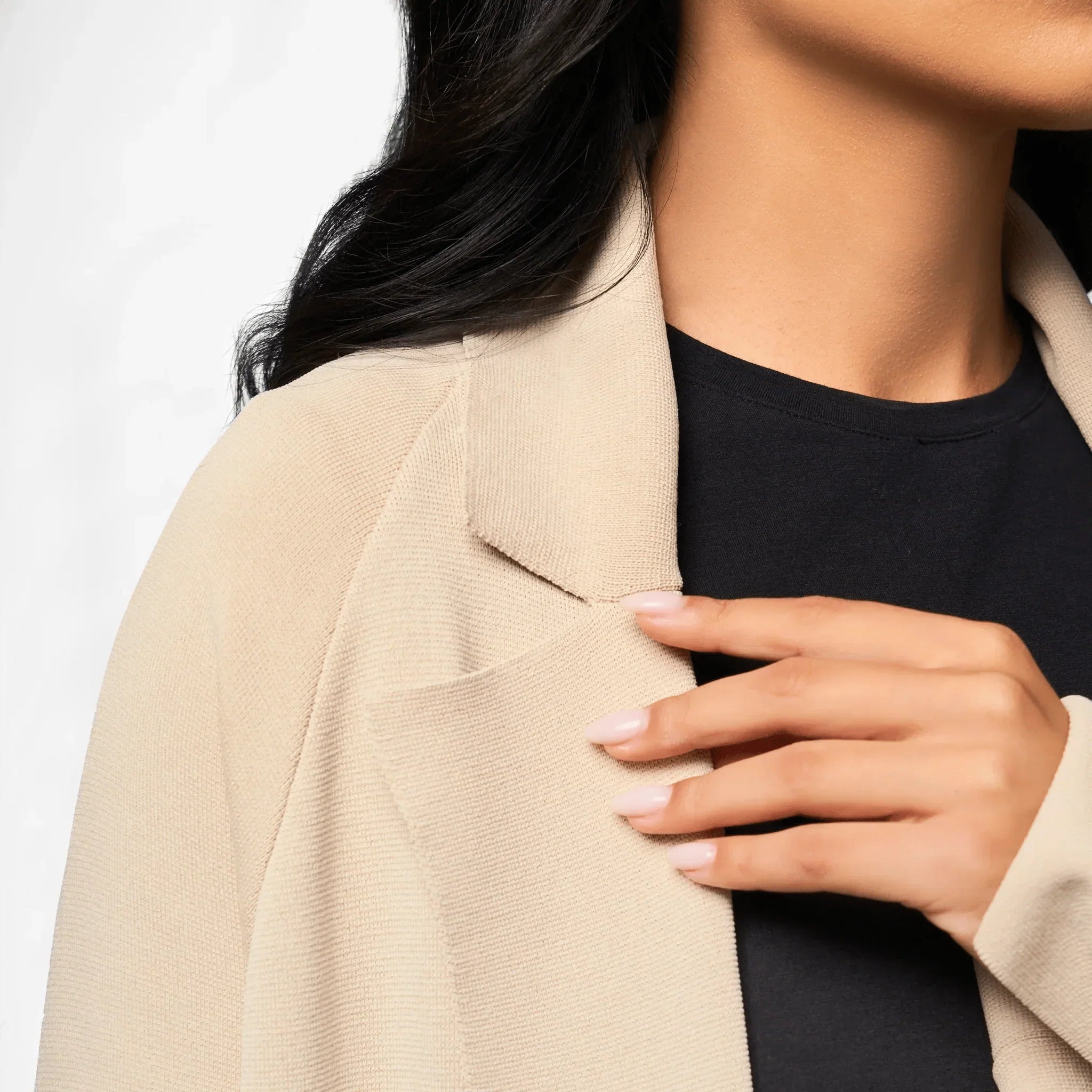 Full-Length Knitted Coat - SEASONAL STONE