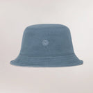 Core blue bucket hat printed with Kayanee's logo - قبعة باكيت باللون الأزرق مع شعار كياني
