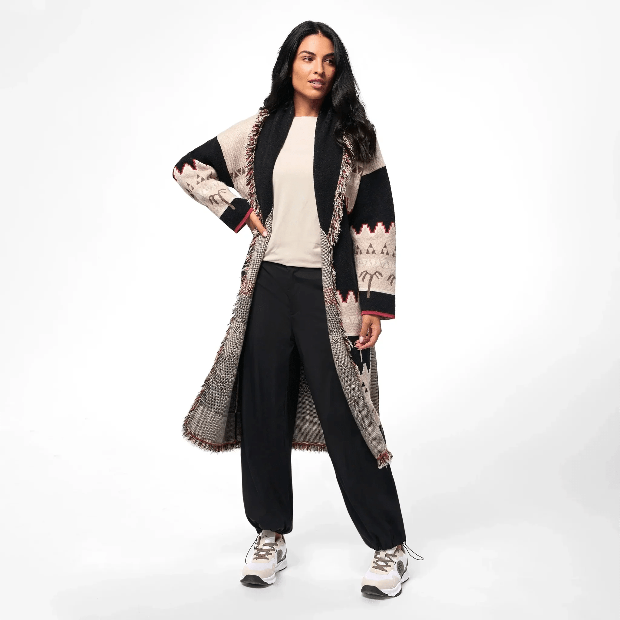 Heritage Maxi Wrap Cardigan - SEASONAL MULTICOLOR 1