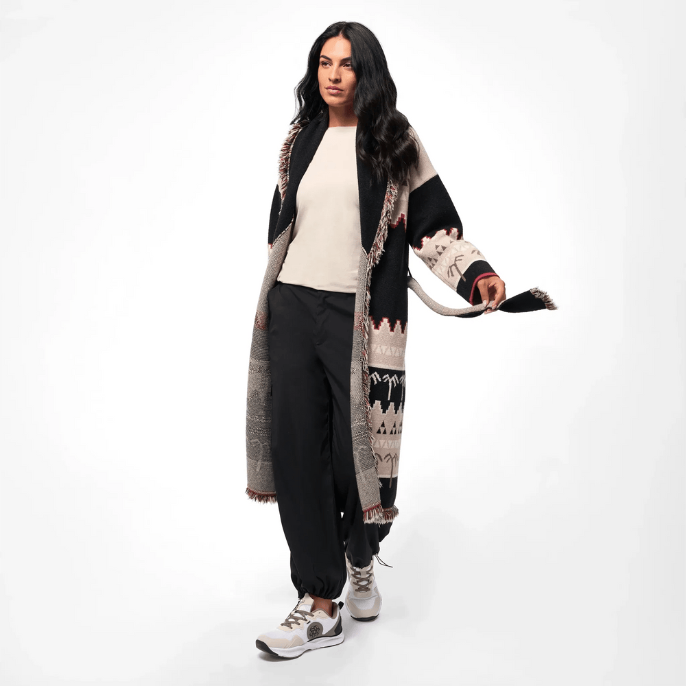 Heritage Maxi Wrap Cardigan - SEASONAL MULTICOLOR 1