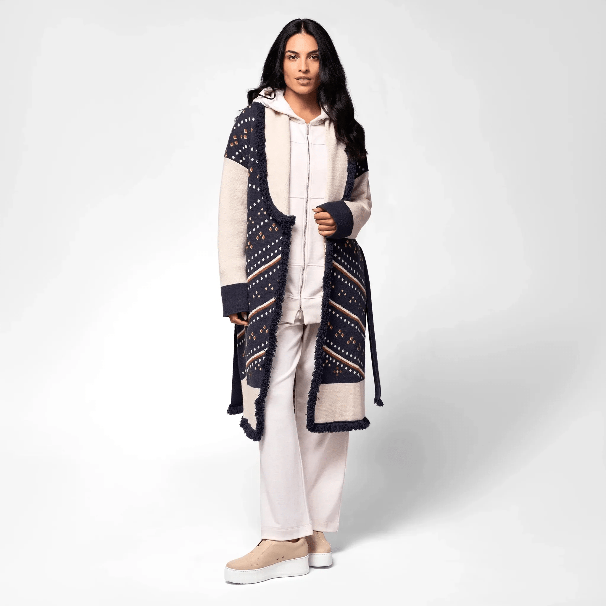 Heritage Maxi Wrap Cardigan - SEASONAL MULTICOLOR 2