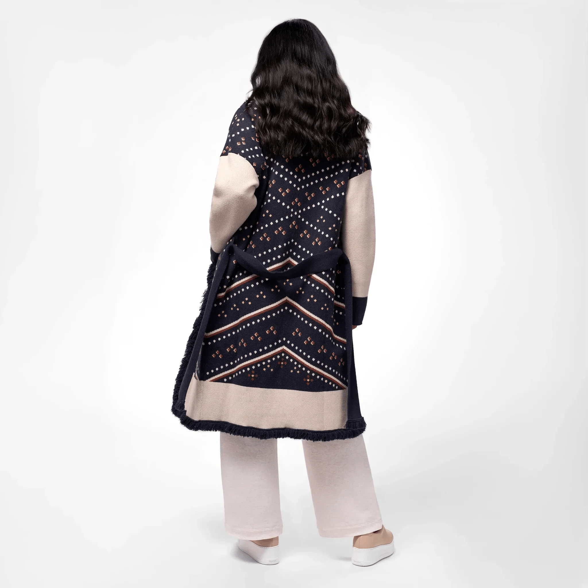 Heritage Maxi Wrap Cardigan - SEASONAL MULTICOLOR 1