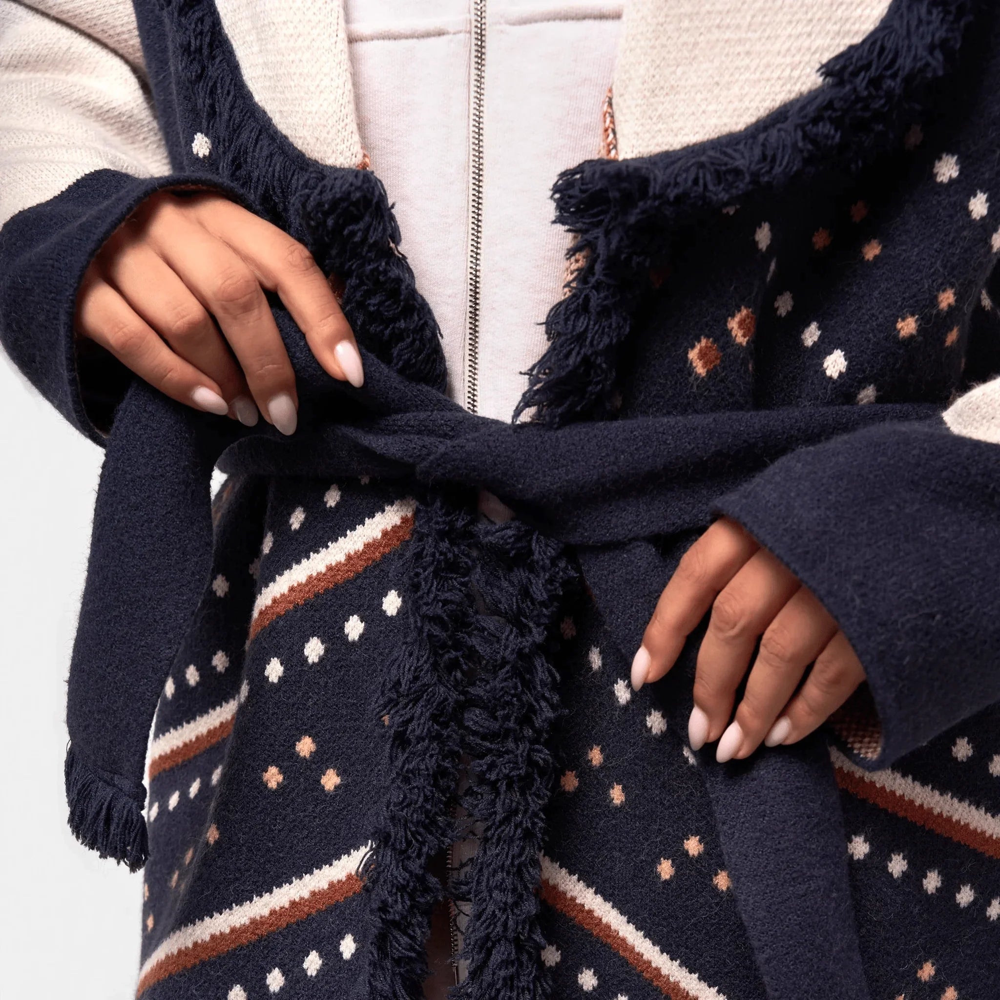 Heritage Maxi Wrap Cardigan - SEASONAL MULTICOLOR 2