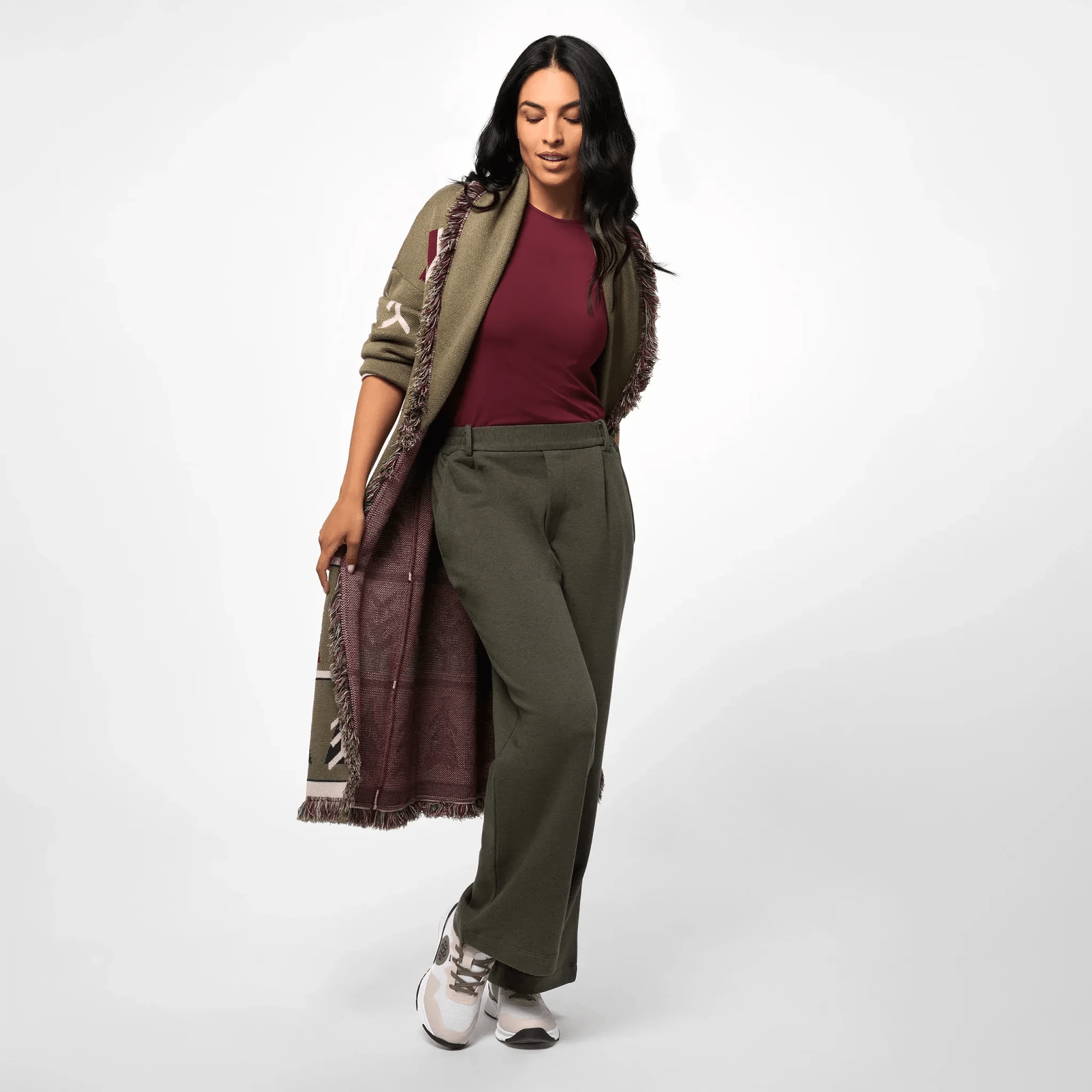 Heritage Maxi Wrap Cardigan - SEASONAL MULTICOLOR 3