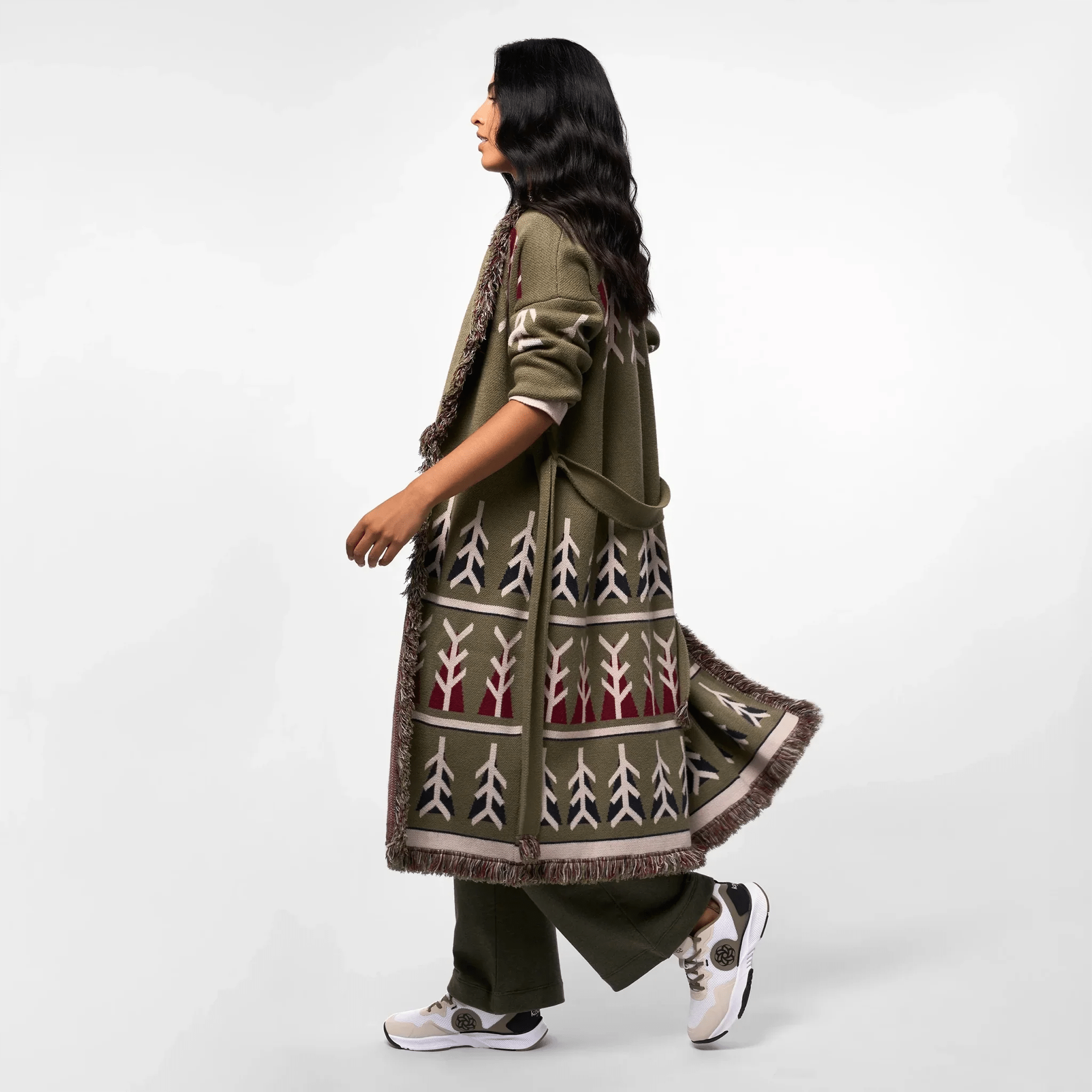 Heritage Maxi Wrap Cardigan - SEASONAL MULTICOLOR 3