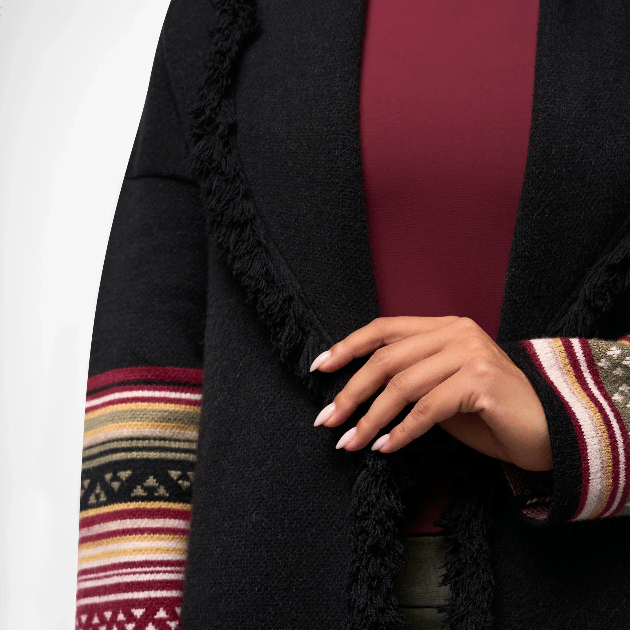 Heritage Maxi Wrap Cardigan - SEASONAL MULTICOLOR 4