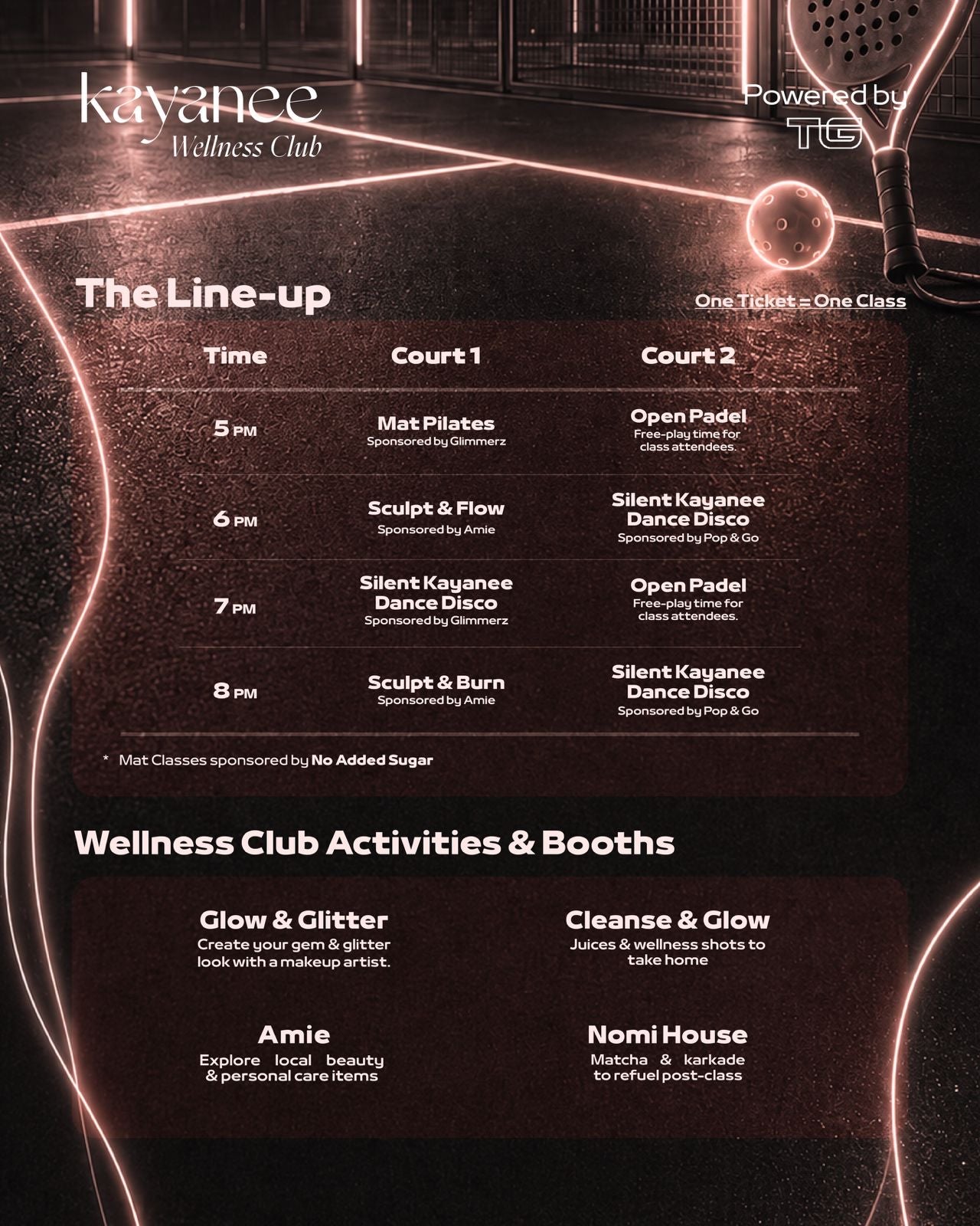 Kayanee Wellness Club - Neon Series