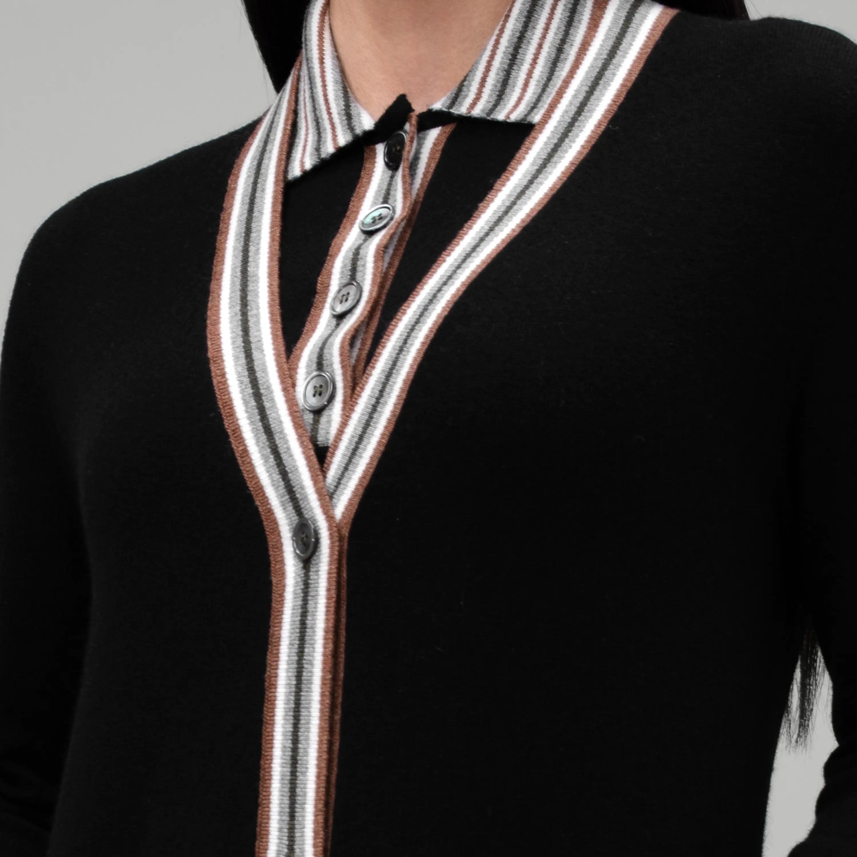 Cashmere Maxi Cardigan - SEASONAL BLACK