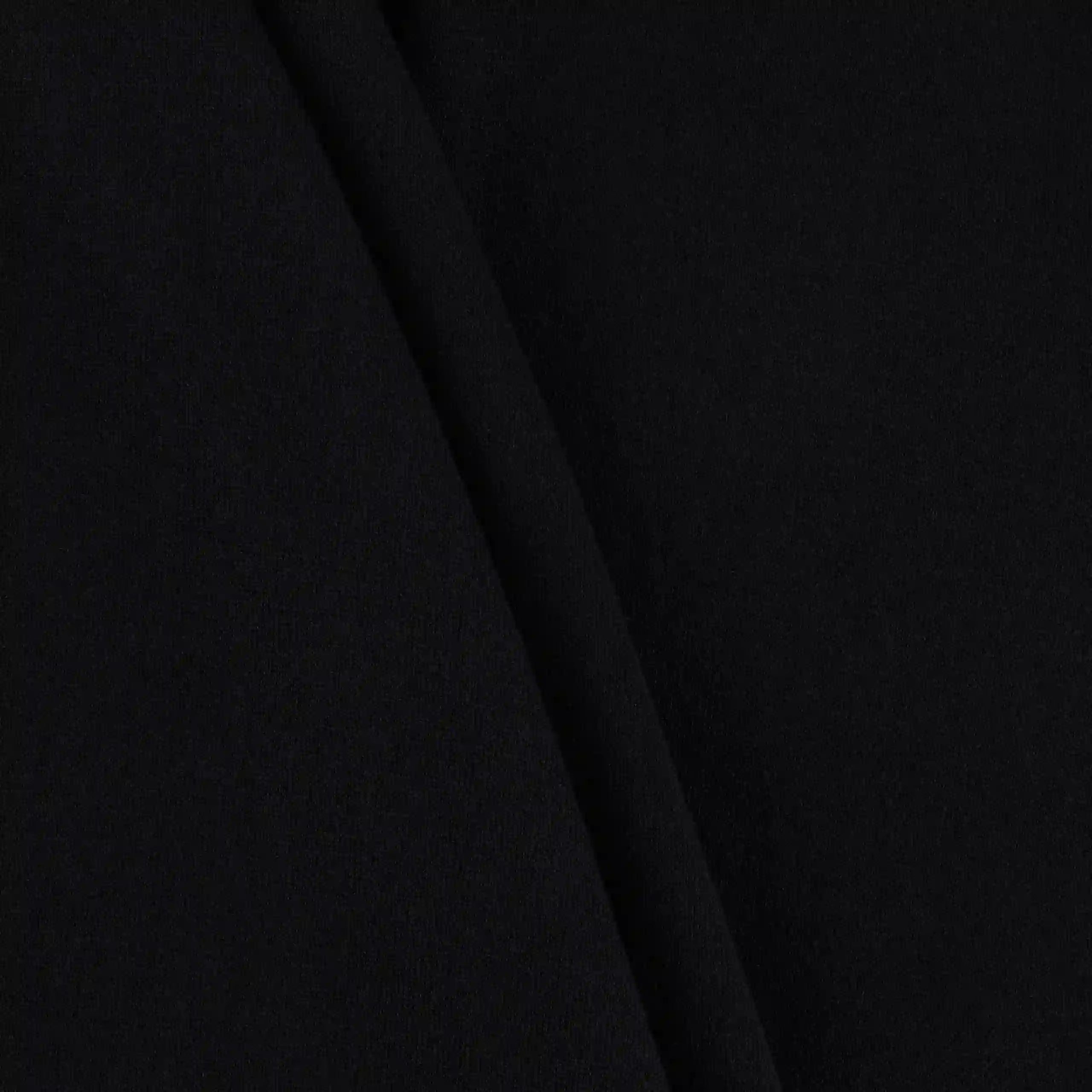 Crewneck Knit Sweater - SEASONAL BLACK