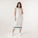 Cable Cashmere Dress - SEASONAL IVORY