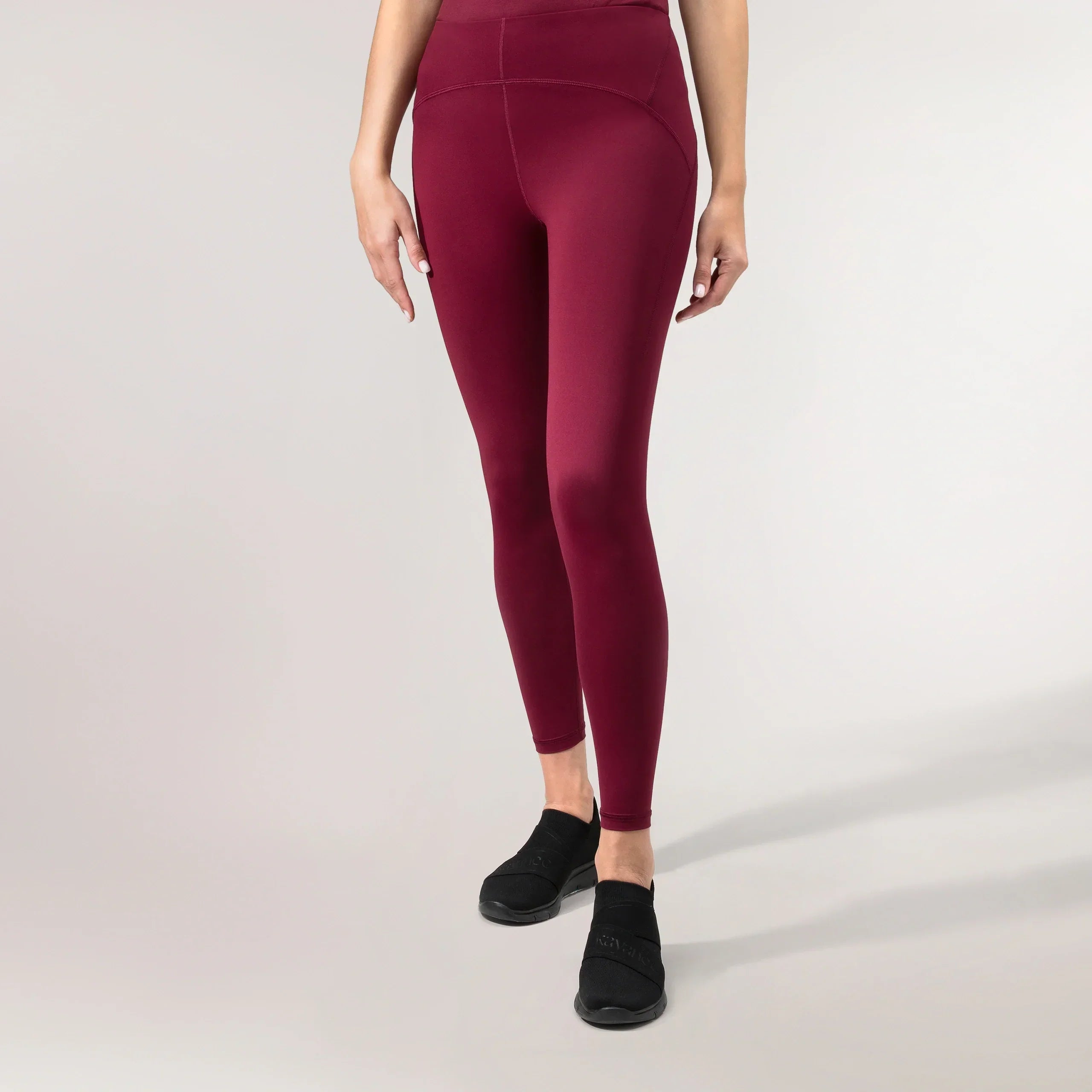 Freestyle Legging - CORE GRAPE RED