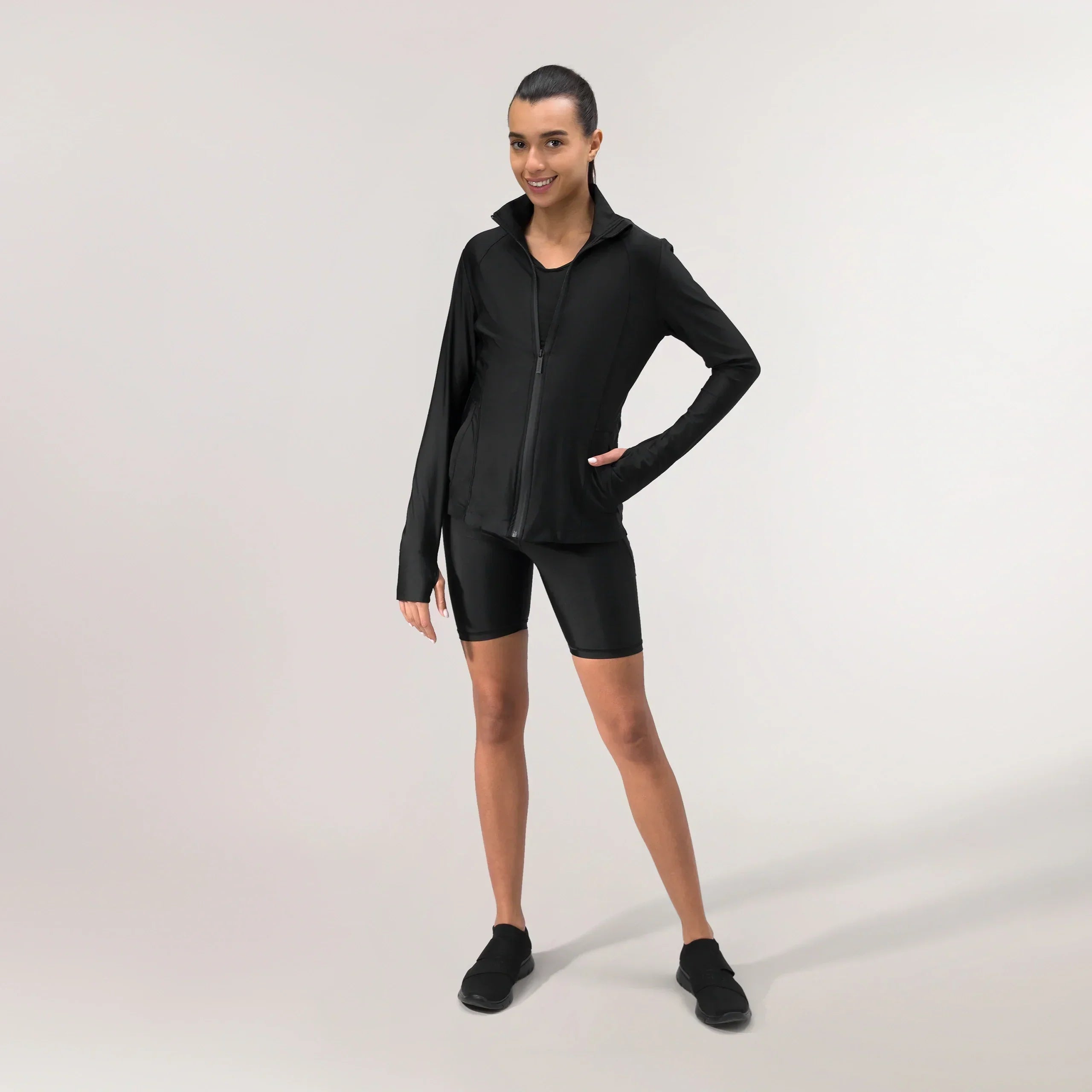 Glide Biker Short - CORE BLACK