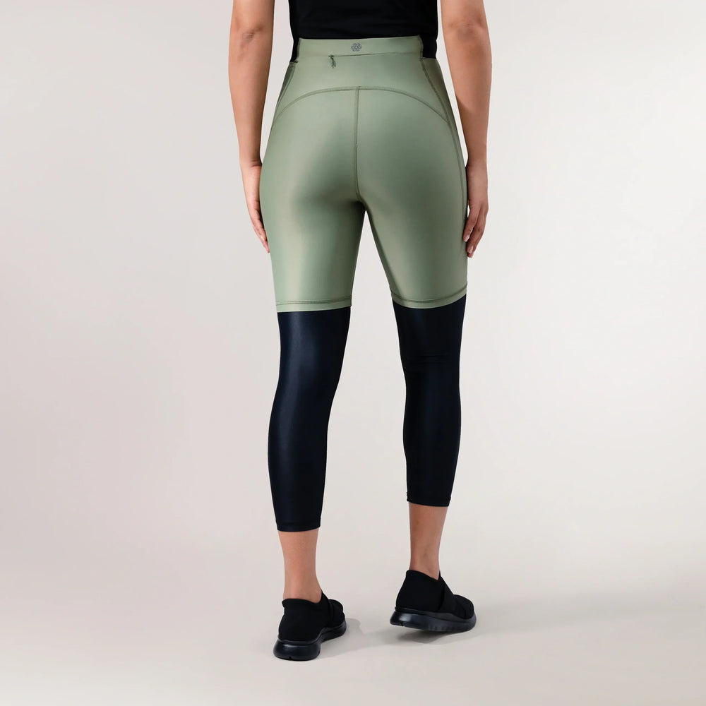 Glide Biker Short - CORE MUSK GREEN