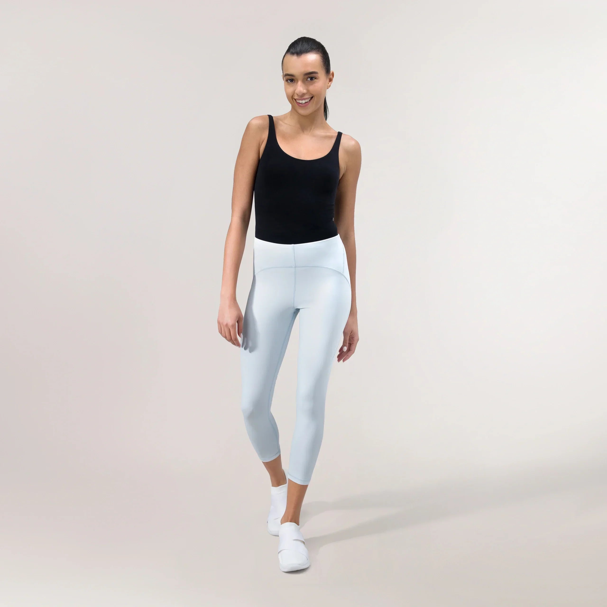 Freestyle Cropped Legging - CORE LIGHT BLUE