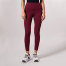 Sculpting Compression Legging - CORE GRAPE RED