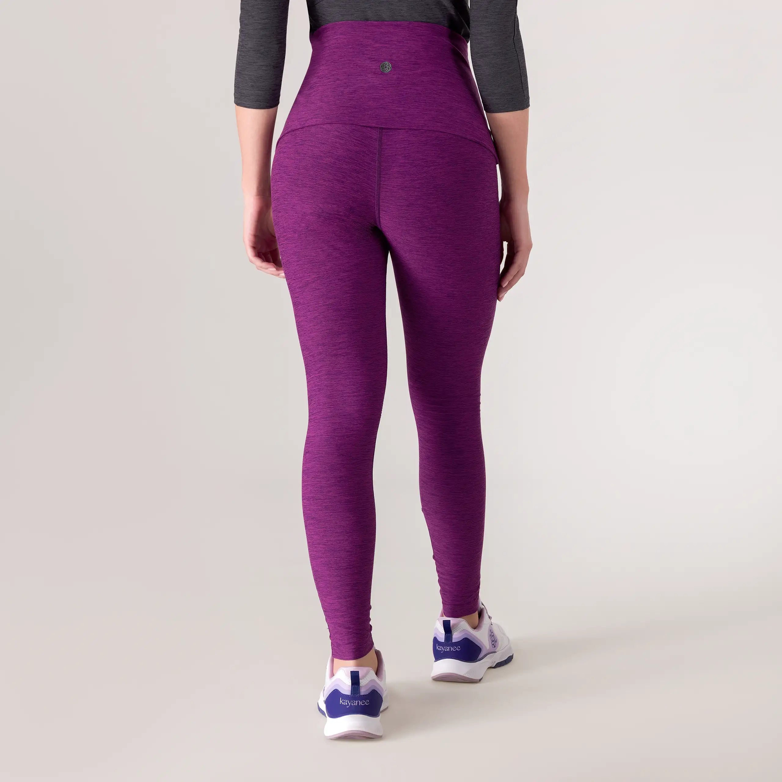 Rhythm Fold-over Legging - KDF PURPLE